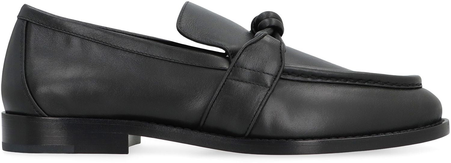 BOTTEGA VENETA Astaire Leather Loafers for Women