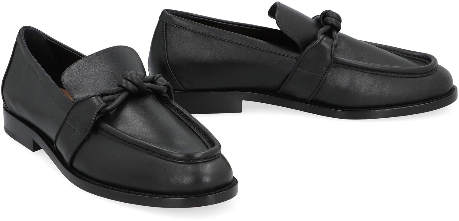BOTTEGA VENETA Astaire Leather Loafers for Women
