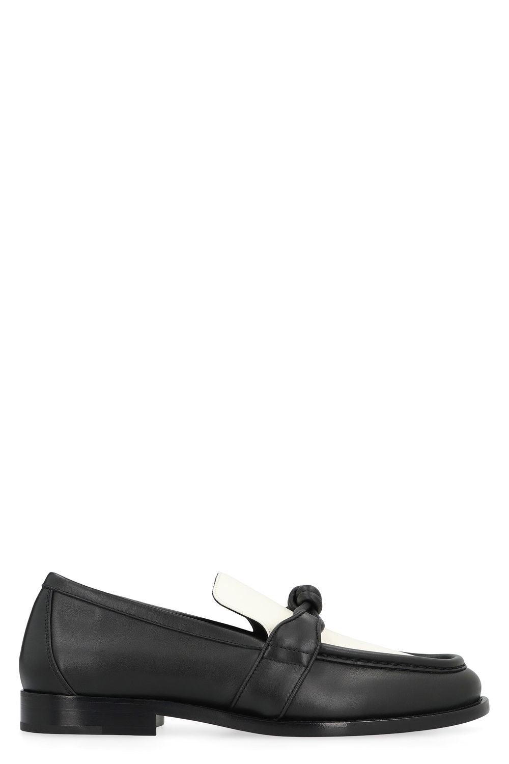 BOTTEGA VENETA Leather Loafers with Decorative Knot - SS25