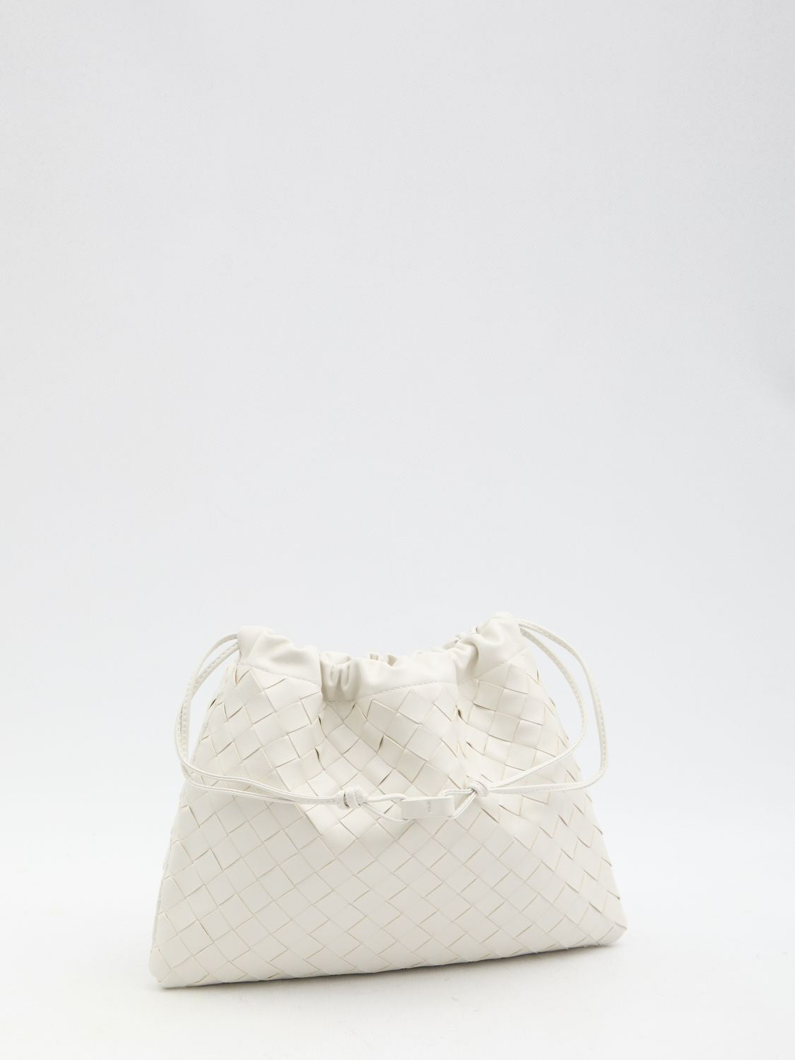 BOTTEGA VENETA Mini Intrecciato Leather Dustbag Clutch - SS25