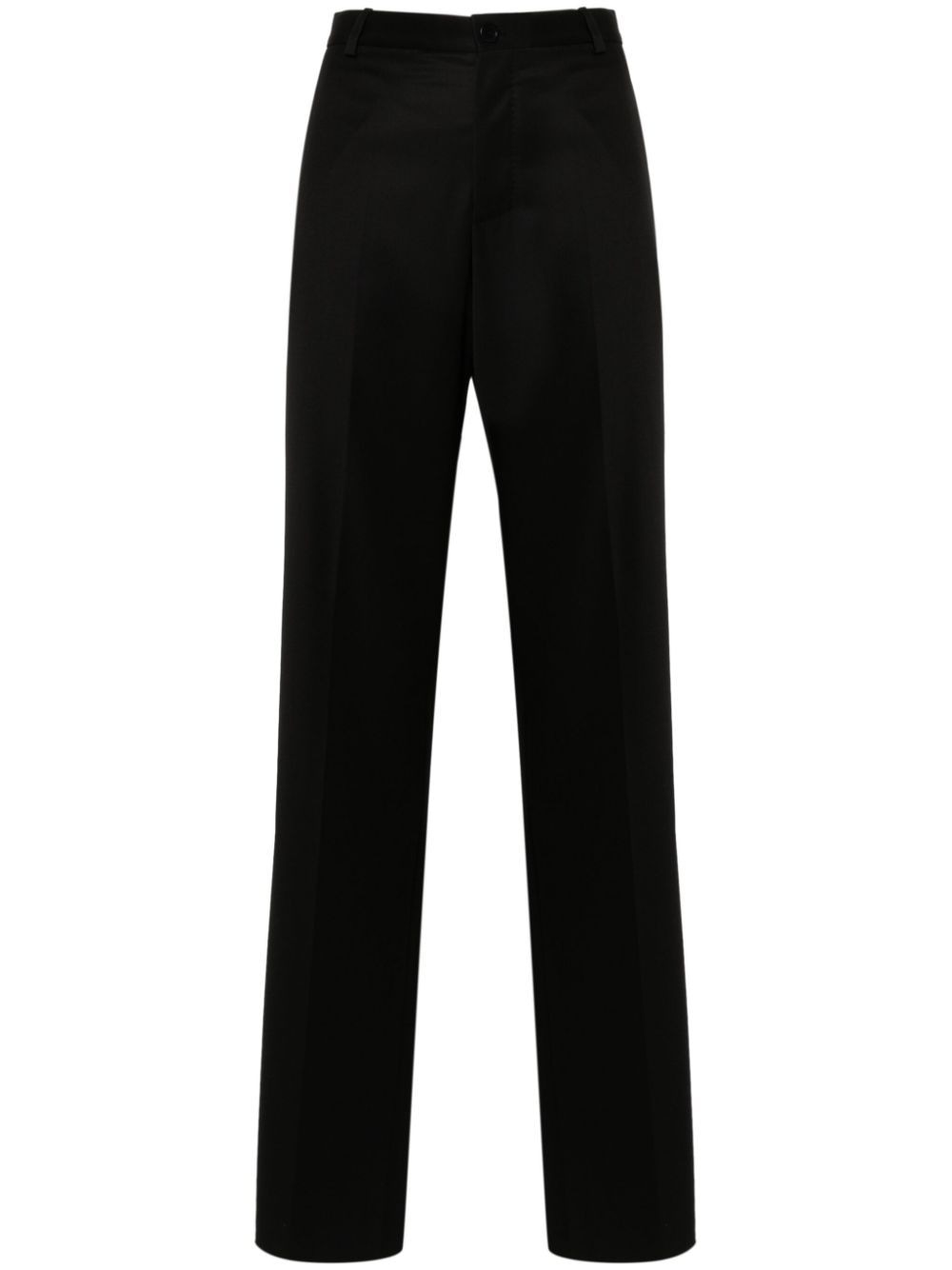 BALENCIAGA Chic Wool Trousers for Women - Straight Cut