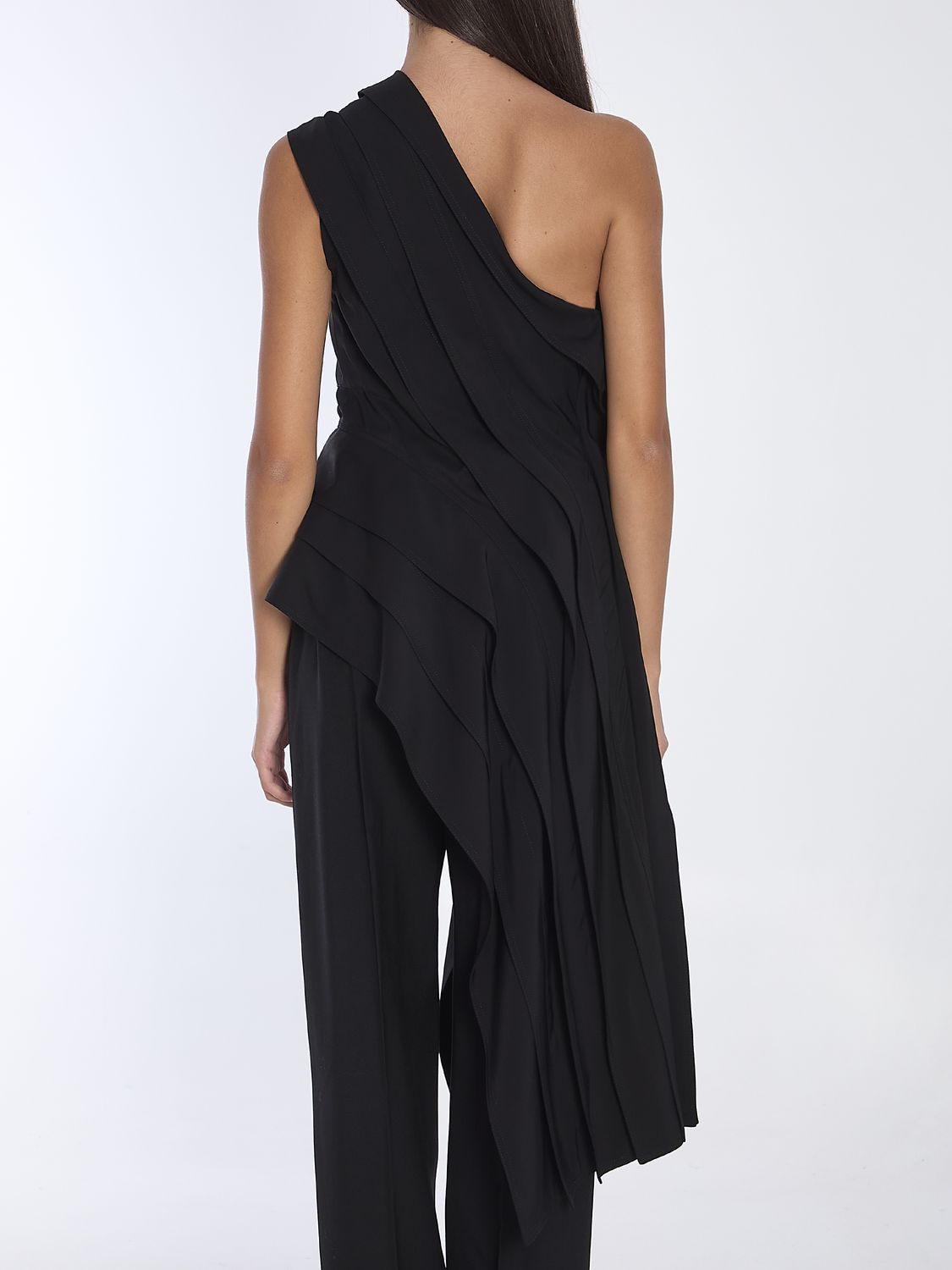 BOTTEGA VENETA Stretch Viscose Drape Side Top for Women