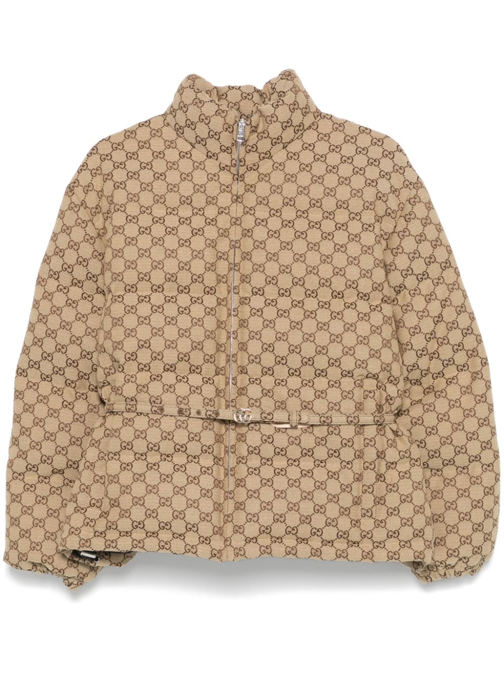 GUCCI Canvas Down Jacket for Women - FW25 Collection