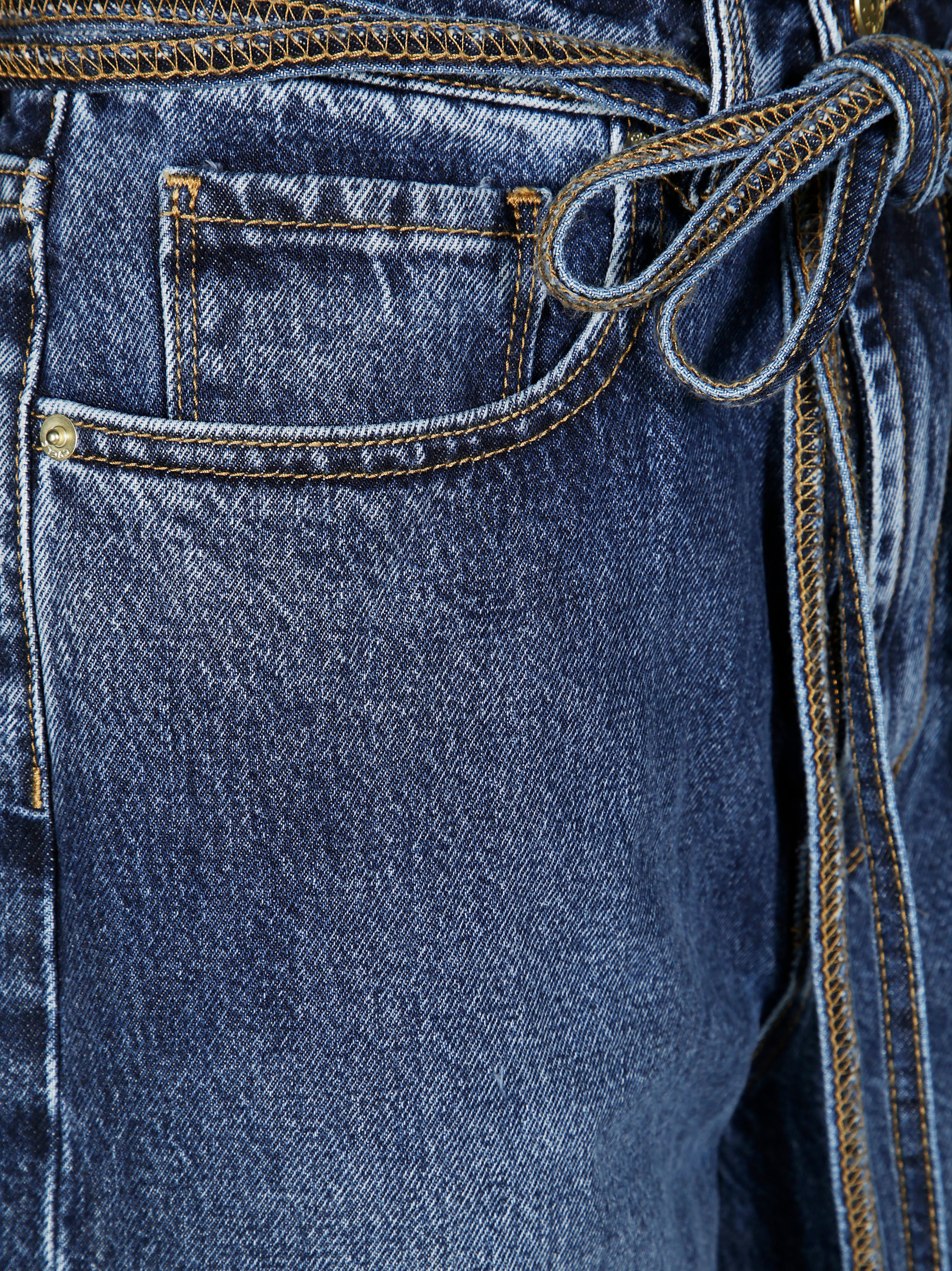 CYCLE Indie Leg Denim for Men - Stone Wash Style