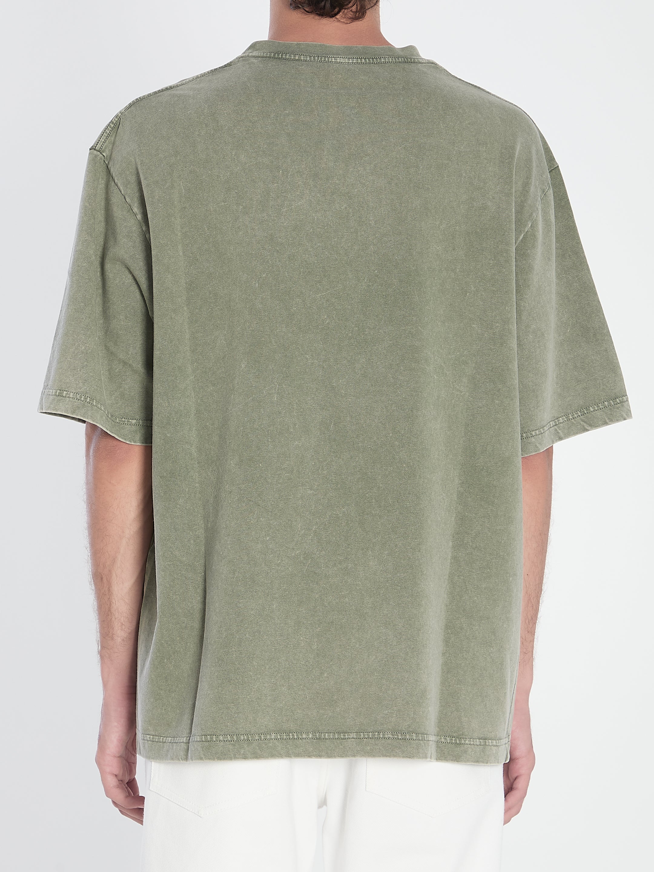 GUCCI Men's Embroidered Crewneck T-Shirt - Size L