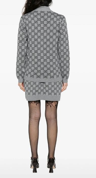 GUCCI GG Knit Cardigan - Women's - FW25