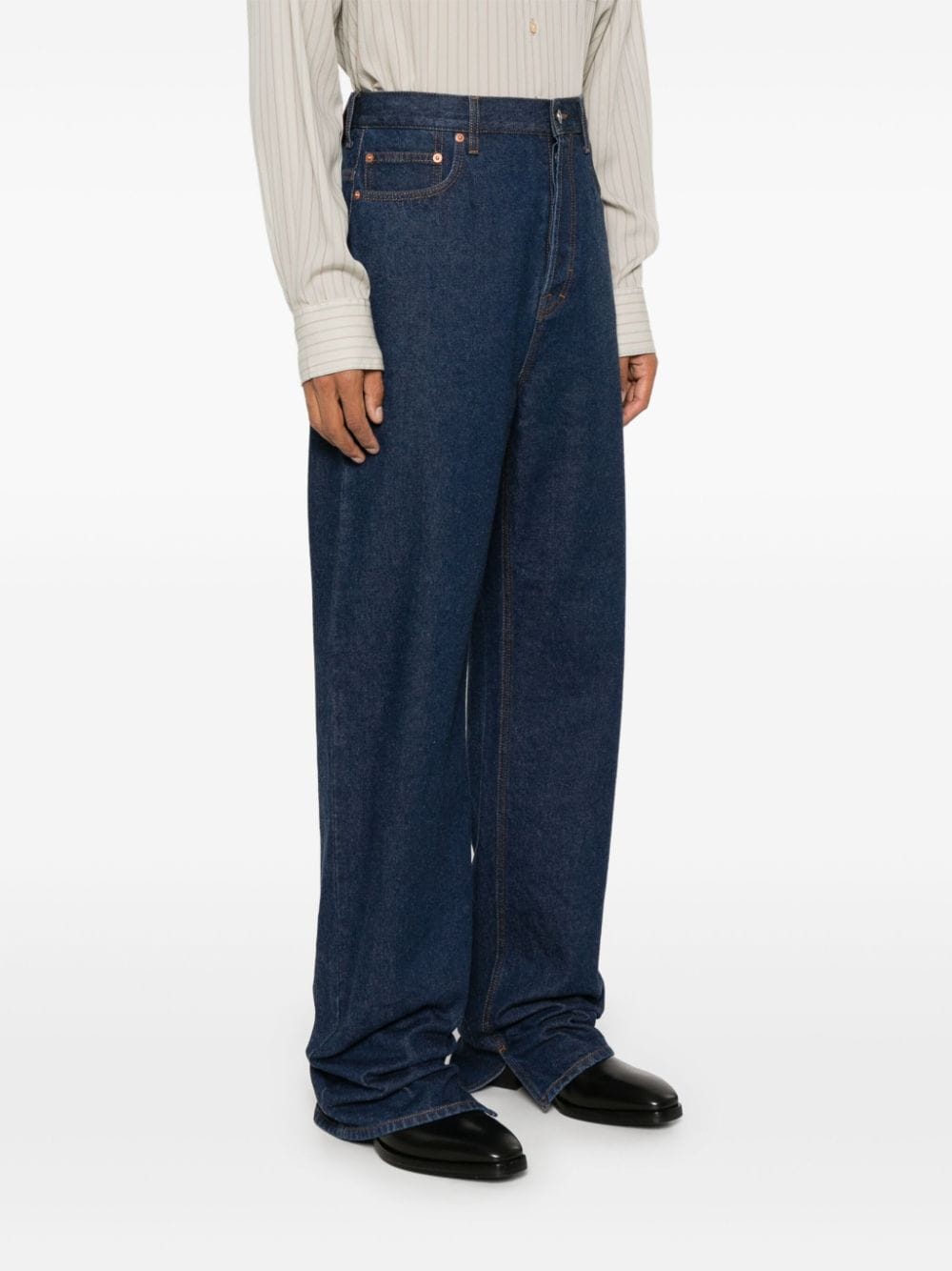GUCCI Wide-Leg Denim Jeans
