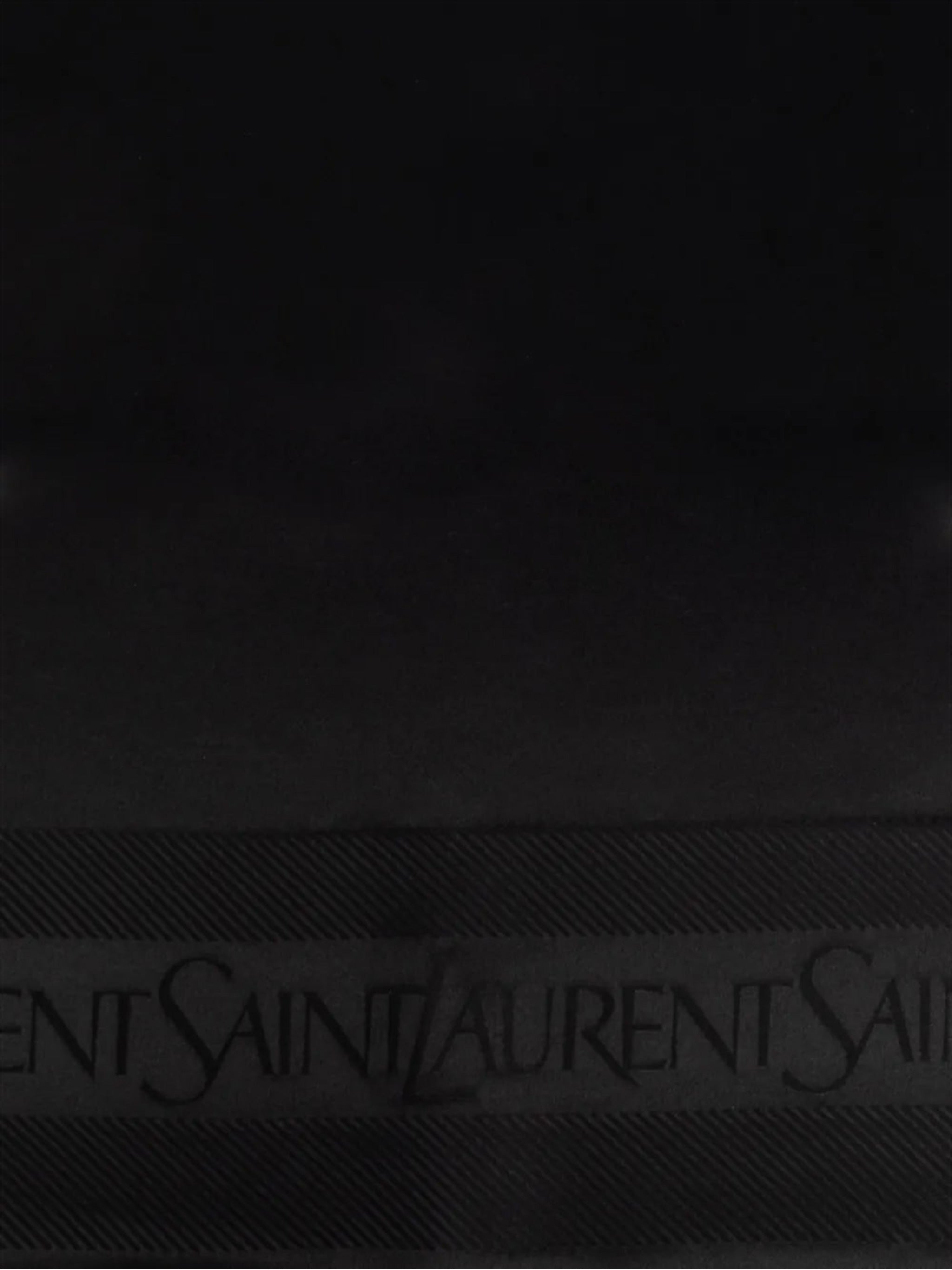 SAINT LAURENT Silk Satin Scarf for Men - Premium Accessory