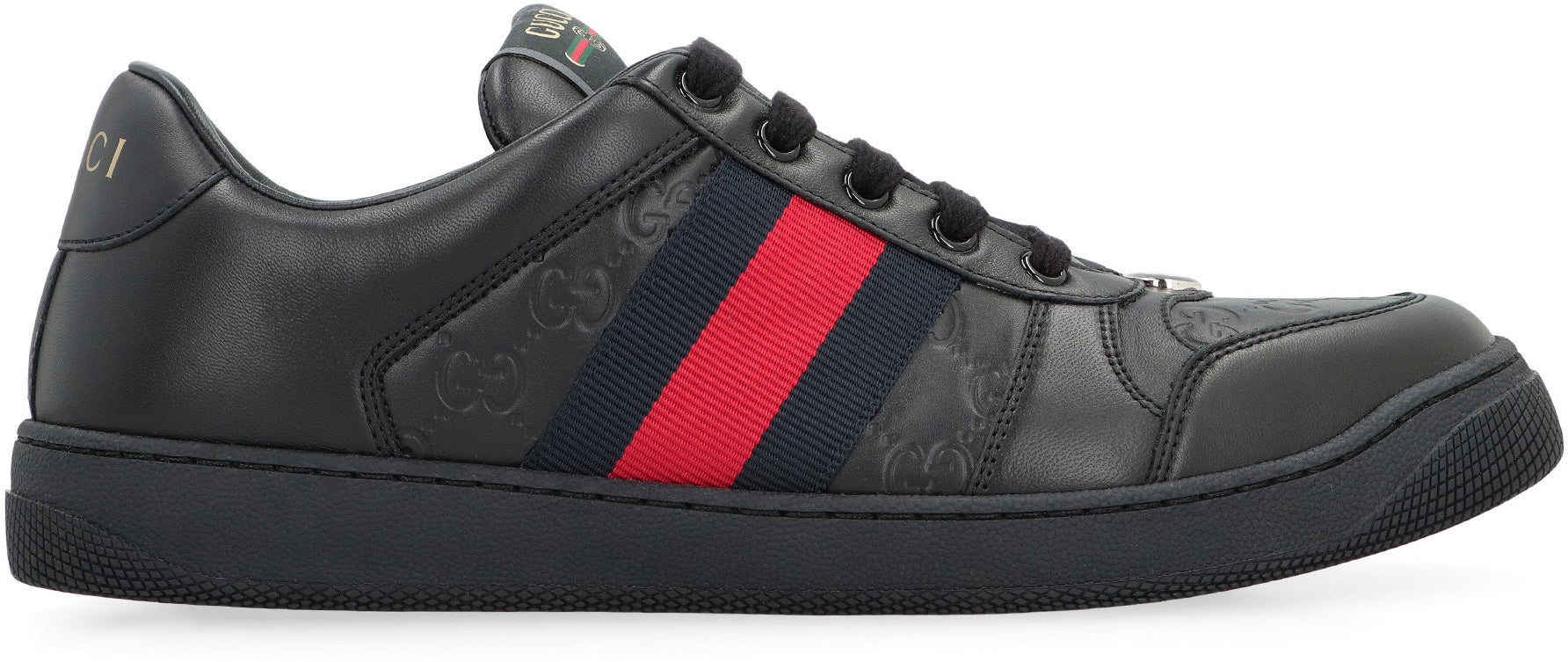 GUCCI Black Screener Sneakers for Men - FW25 Release