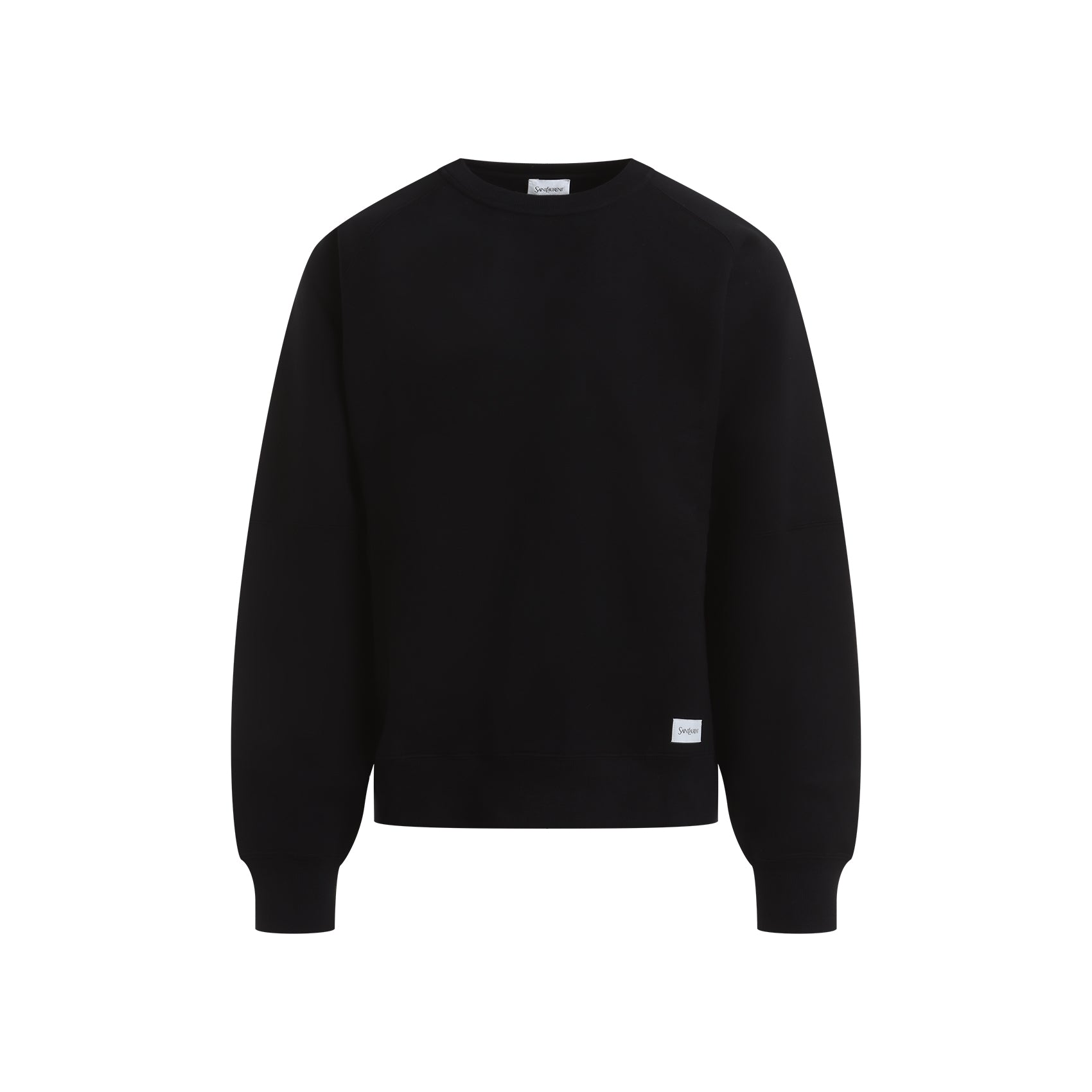 SAINT LAURENT Oversized Sweatshirt with Cut-Out Details