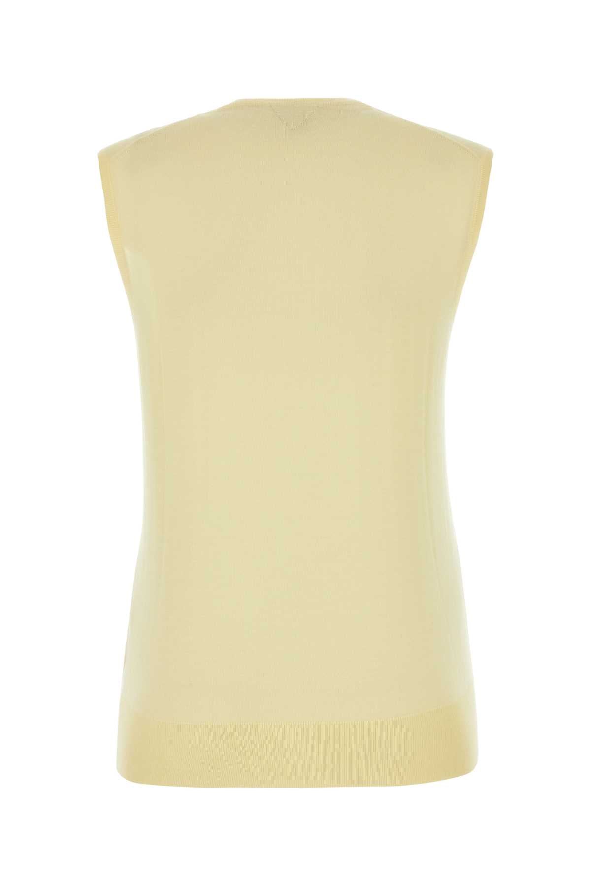 BOTTEGA VENETA Cotton Blend V-Neck Vest
