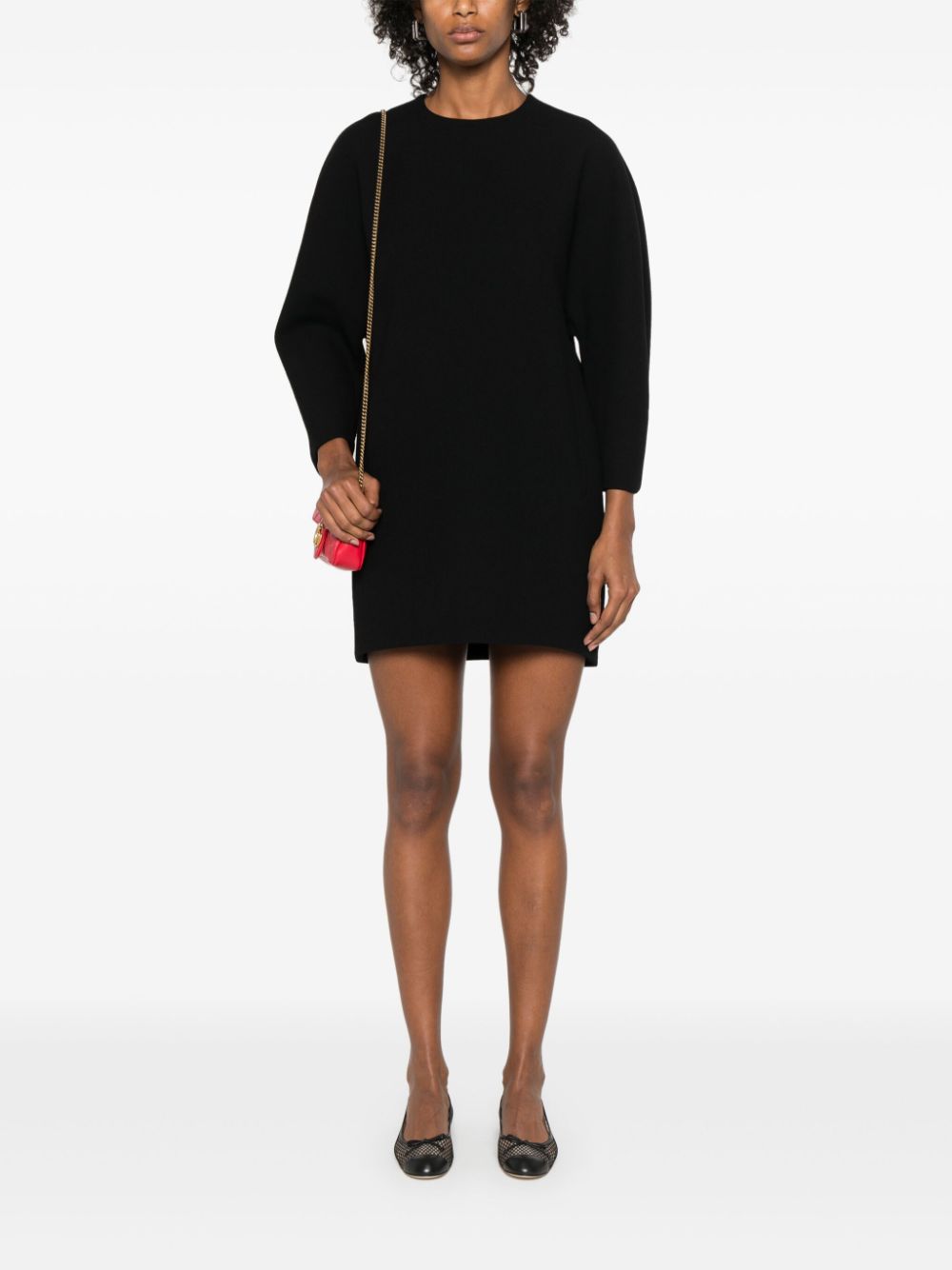 GUCCI Elegant Long Sleeved Mini Dress