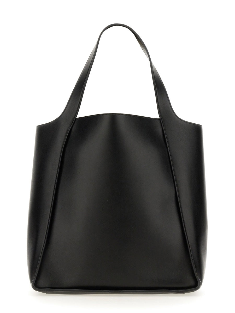 STELLA MCCARTNEY Square Logo Tote Handbag
