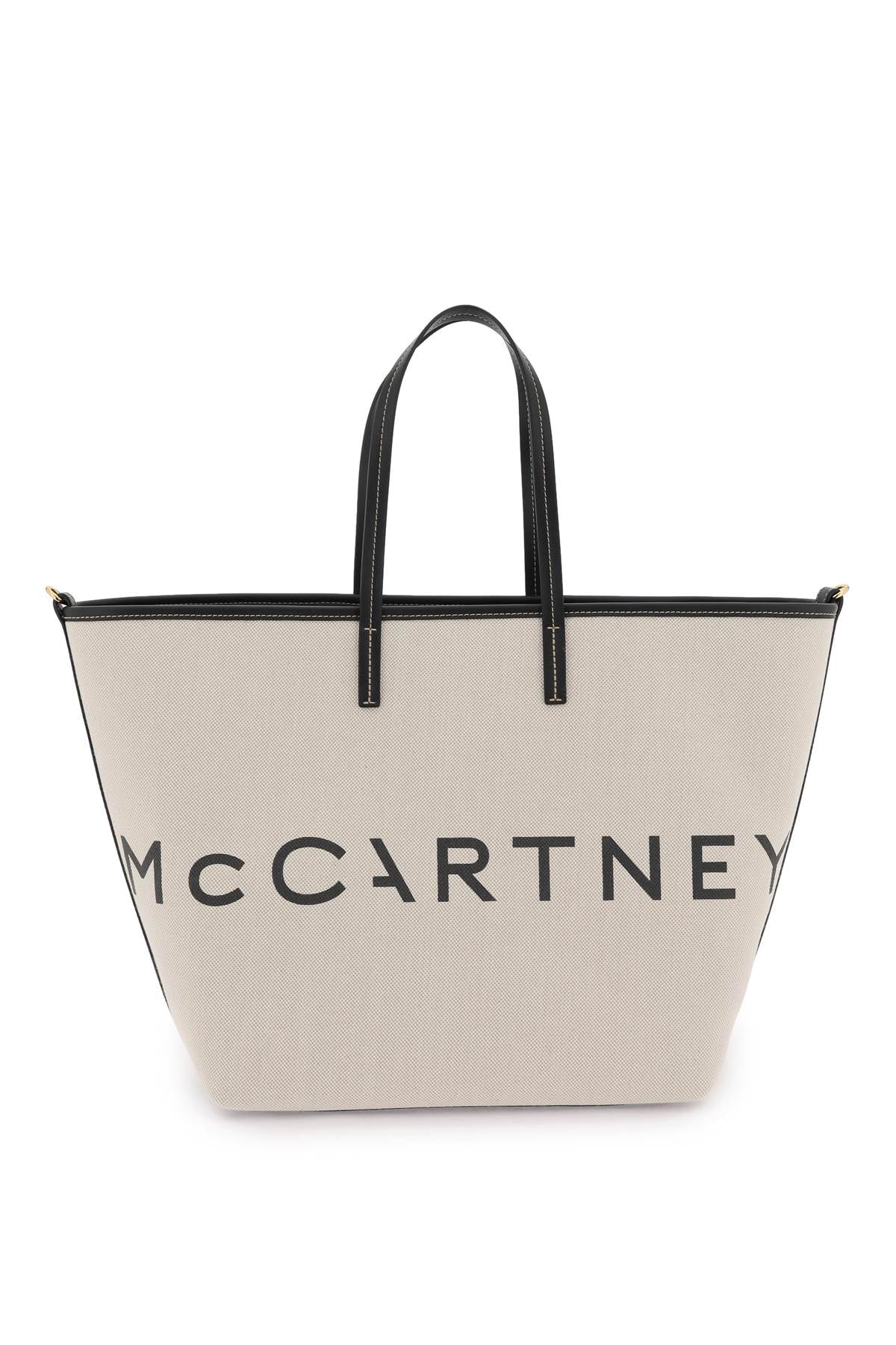 STELLA MCCARTNEY Eco-Friendly Banatex and Canvas Tote Handbag