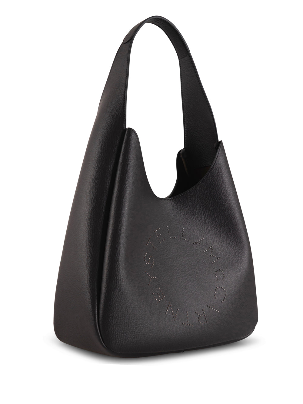 STELLA MCCARTNEY Logo Slouchy Hobo Tote Handbag