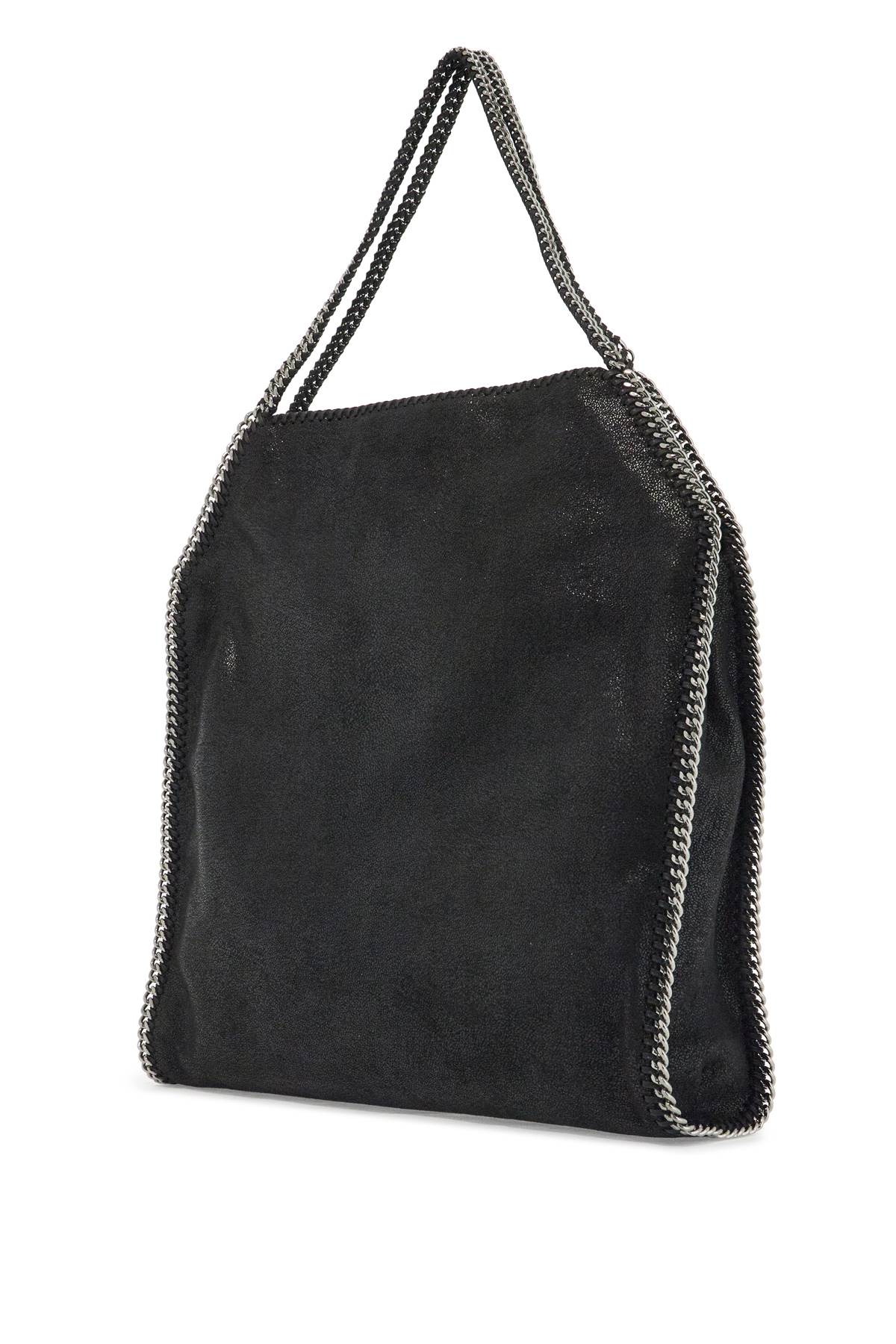 STELLA MCCARTNEY Sleek and Durable Polyester Handbag with Chain-Link Straps