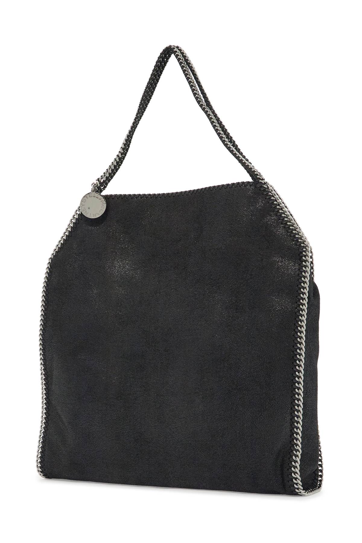 STELLA MCCARTNEY Sleek and Durable Polyester Handbag with Chain-Link Straps