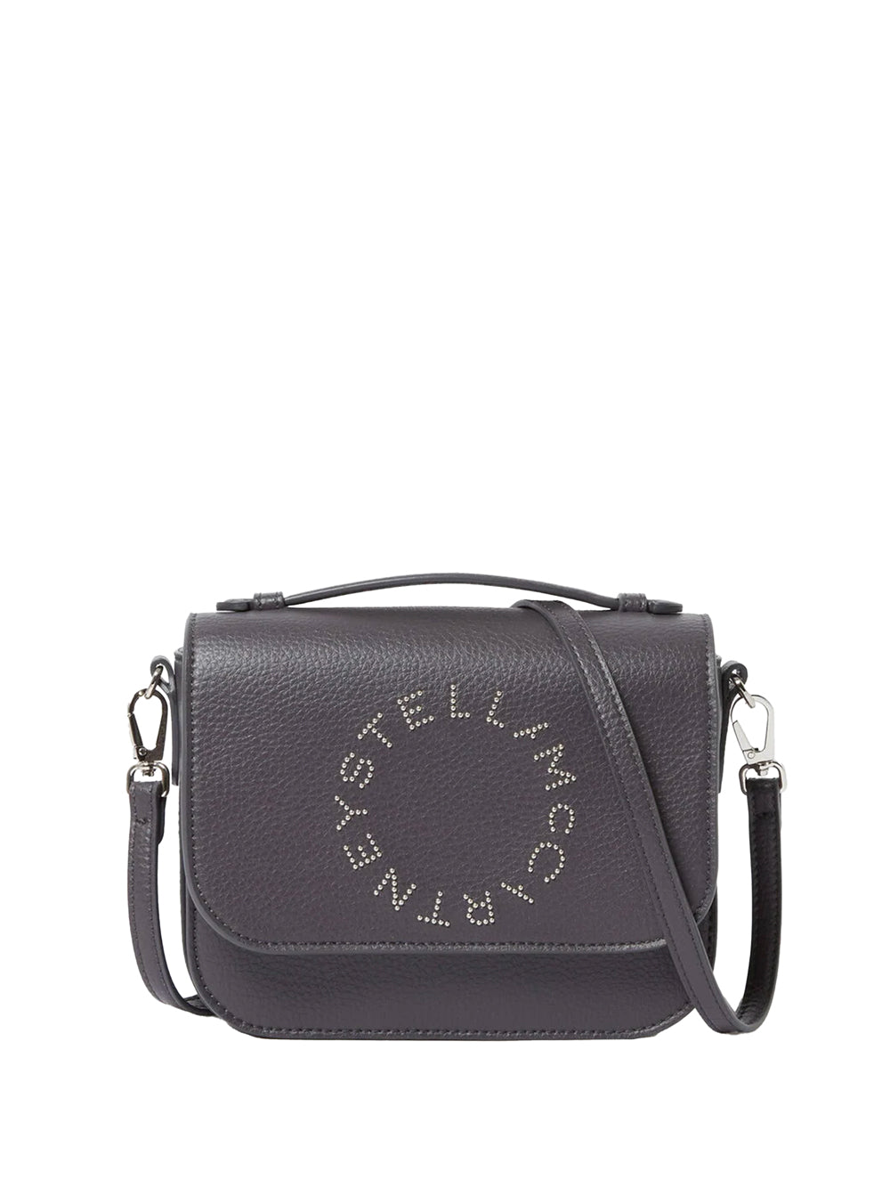 STELLA MCCARTNEY Logo Messenger Handbag with Strap - Mini Size