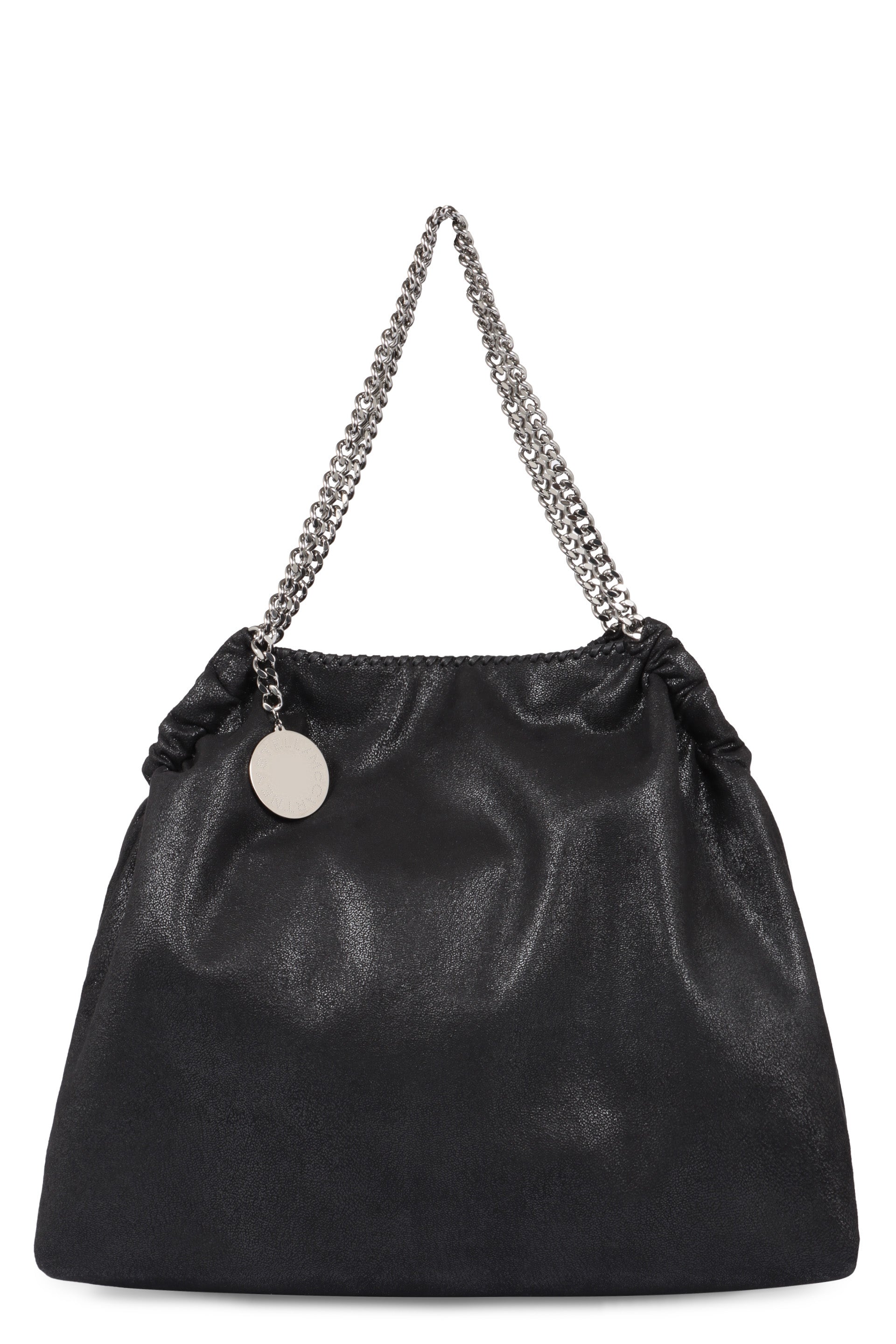 STELLA MCCARTNEY Stylish and Durable Polyester Handbag with Chain-Link Handles