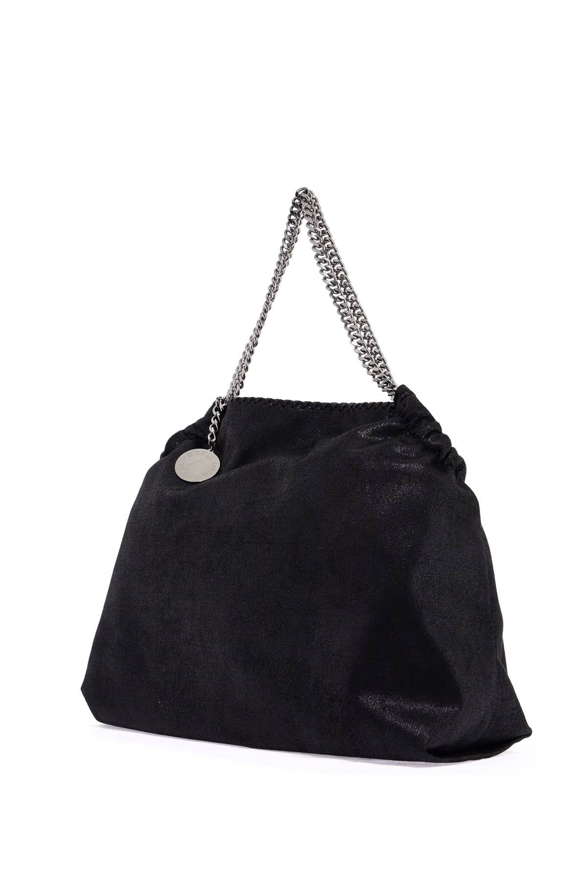 STELLA MCCARTNEY Stylish and Durable Polyester Handbag with Chain-Link Handles