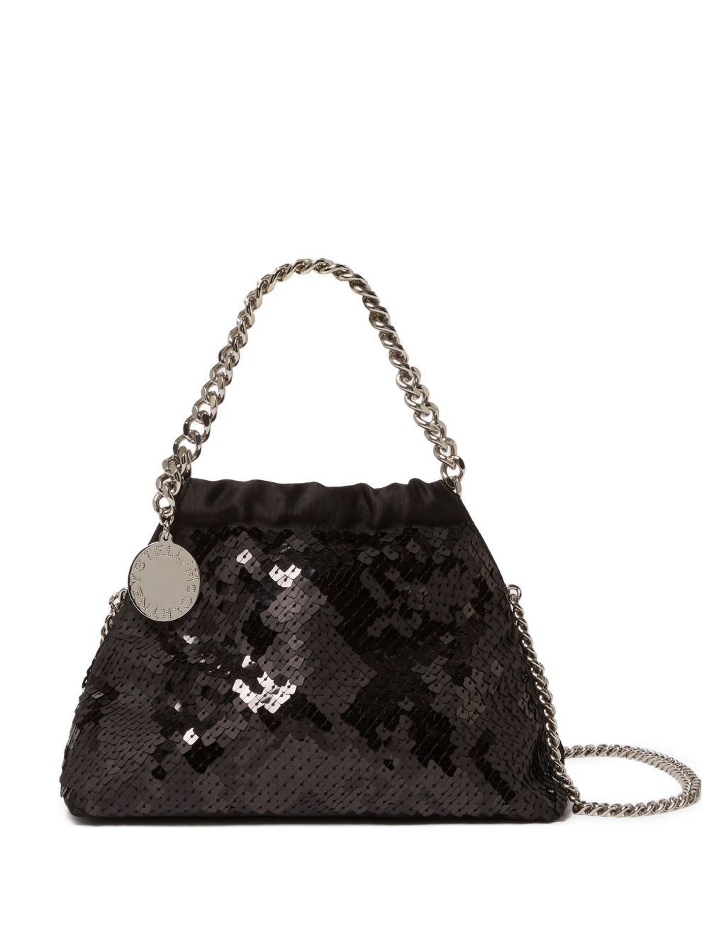 STELLA MCCARTNEY Mini Sequined Handbag with Chain Handle