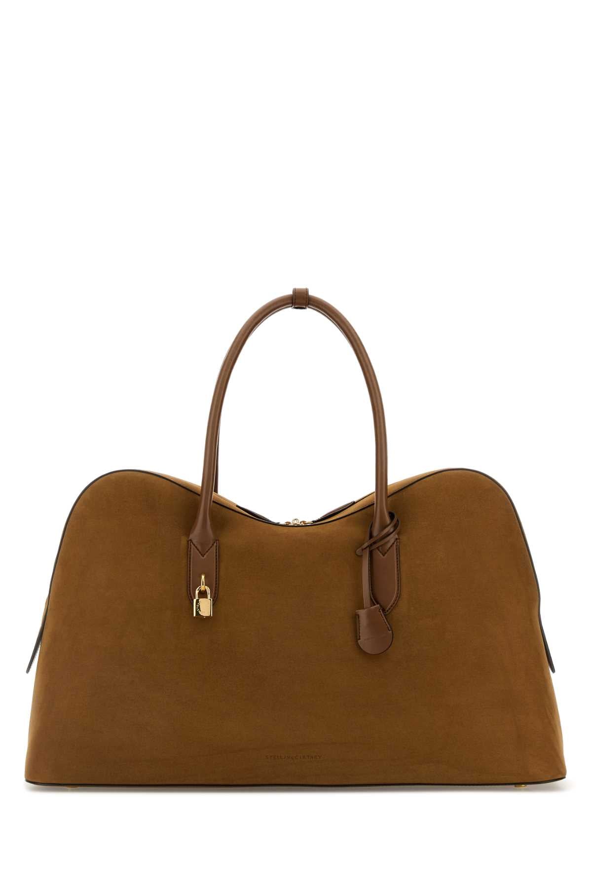 STELLA MCCARTNEY Extra Large Alter Suede Travel Handbag