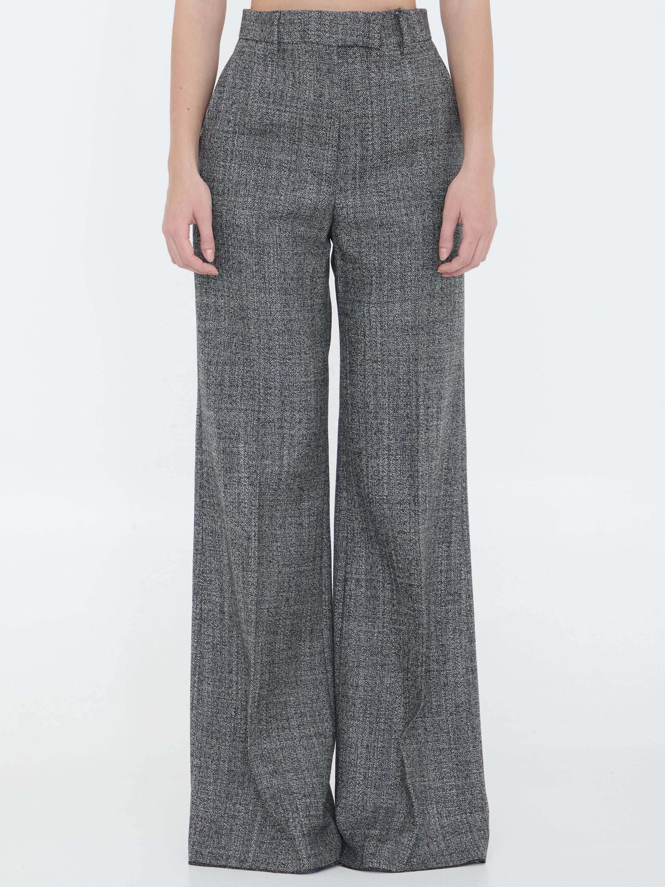 VALENTINO GARAVANI Wide-Leg Trousers - Size 42 IT