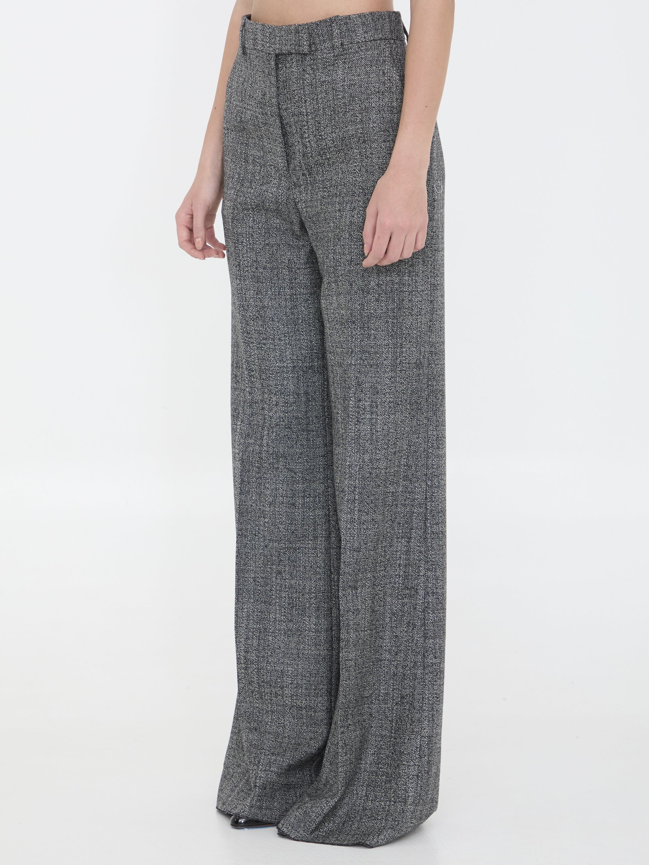 VALENTINO GARAVANI Wide-Leg Trousers - Size 42 IT