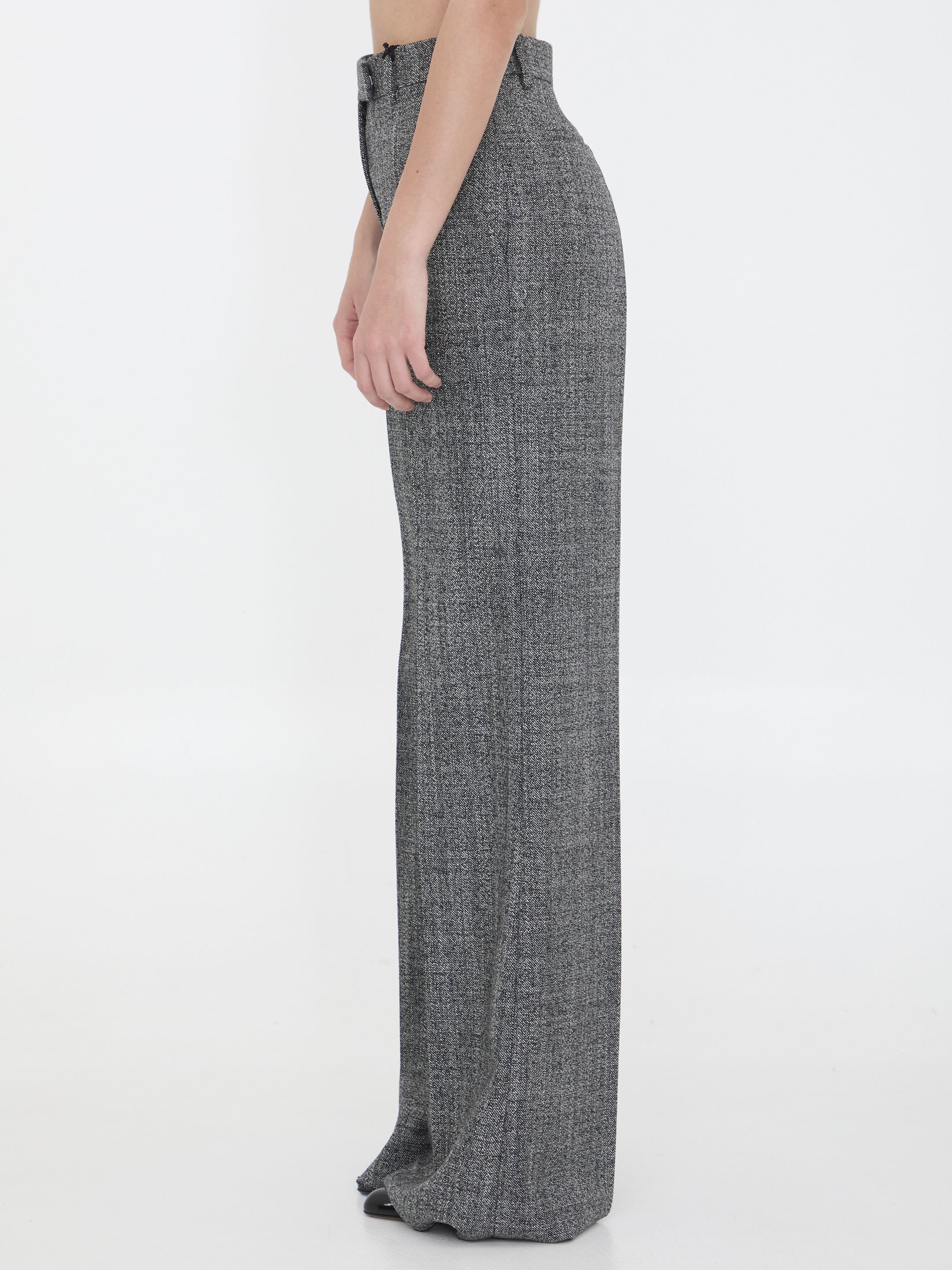 VALENTINO GARAVANI Wide-Leg Trousers - Size 42 IT