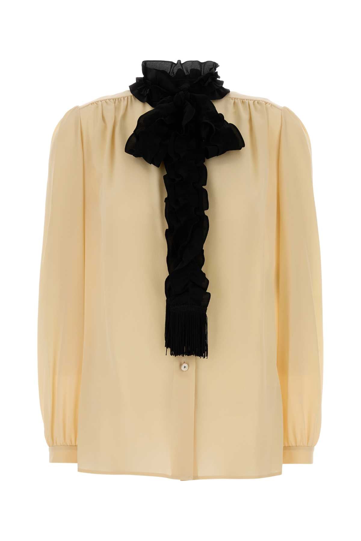 VALENTINO GARAVANI Silk Crepe Women's Shirt - FW25