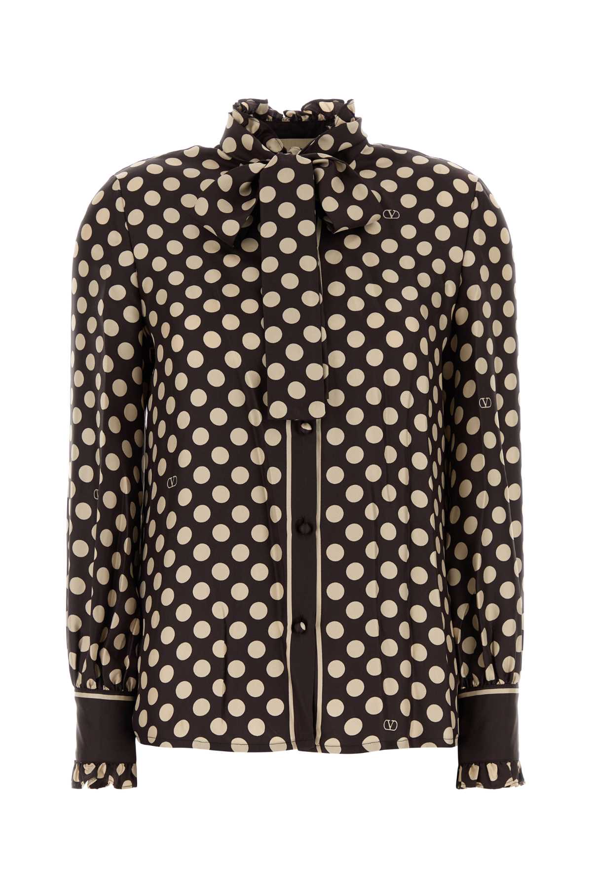 VALENTINO GARAVANI Printed Twill Shirt for Women - FW25 Collection