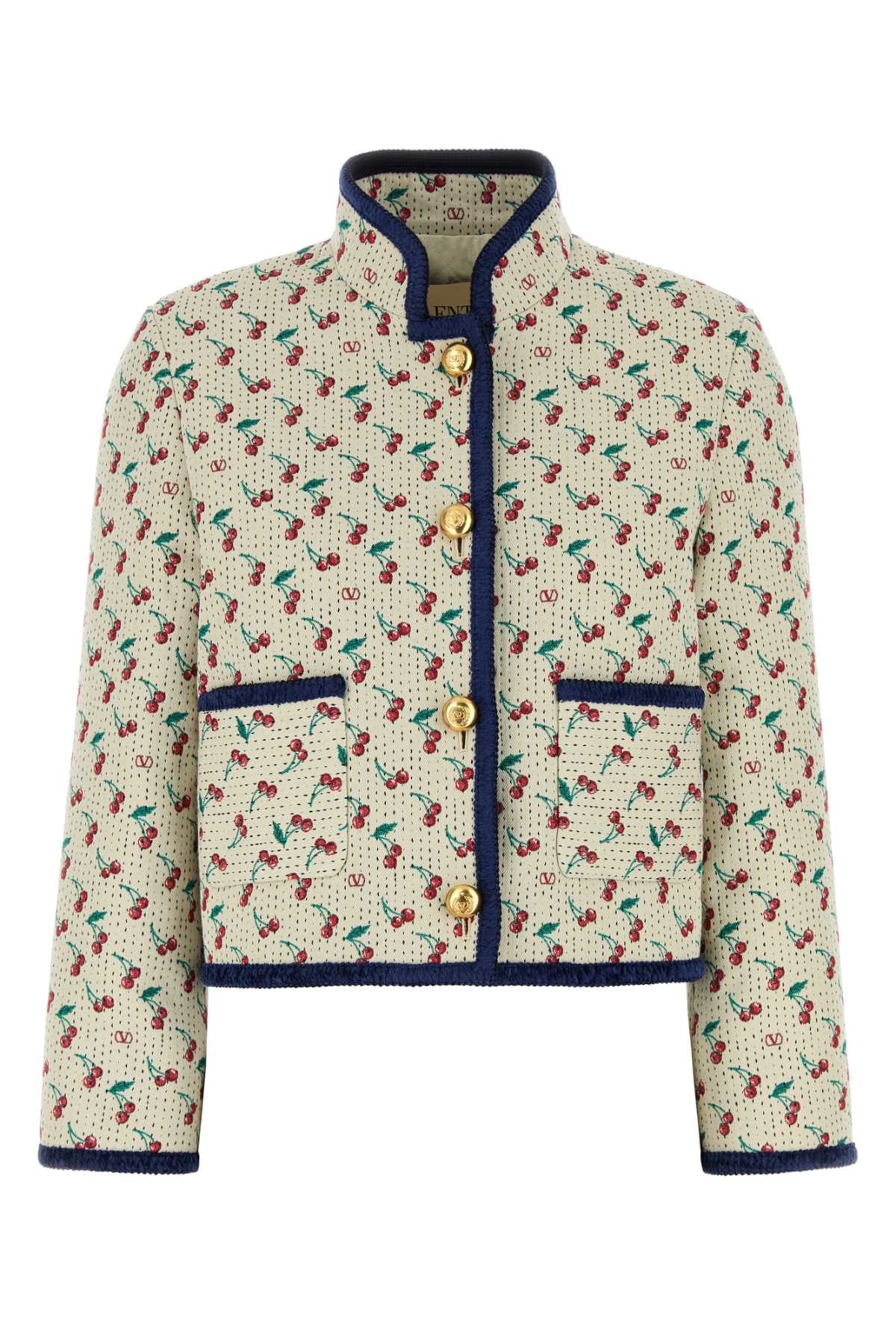 VALENTINO GARAVANI Embroidered Jacquard Jacket for Women