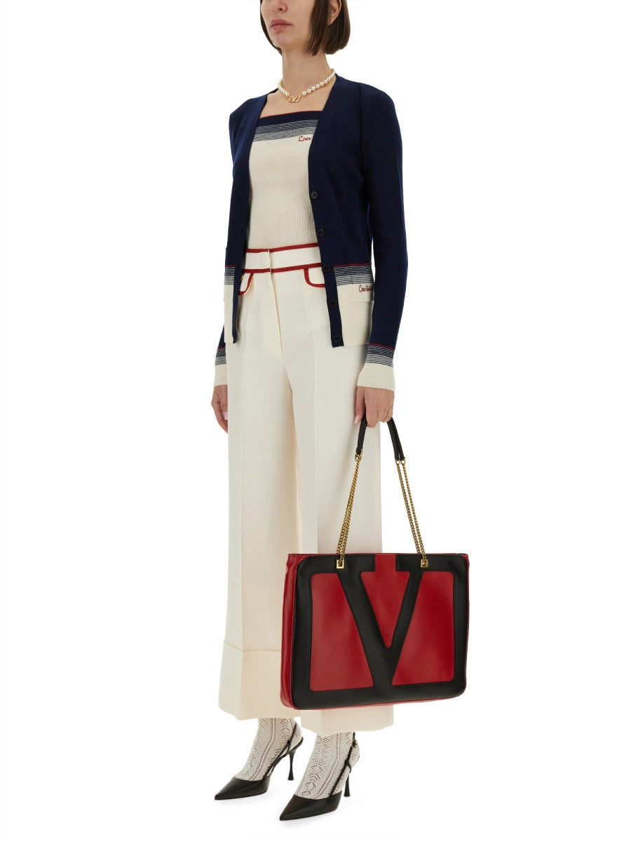 VALENTINO GARAVANI Wool Cardigan for Women - FW25 Collection