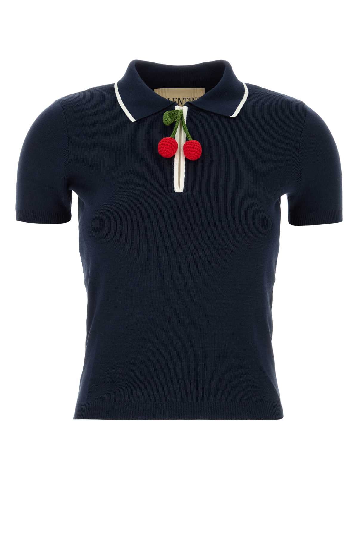 VALENTINO GARAVANI Cotton Polo Shirt for Women - FW25 Collection