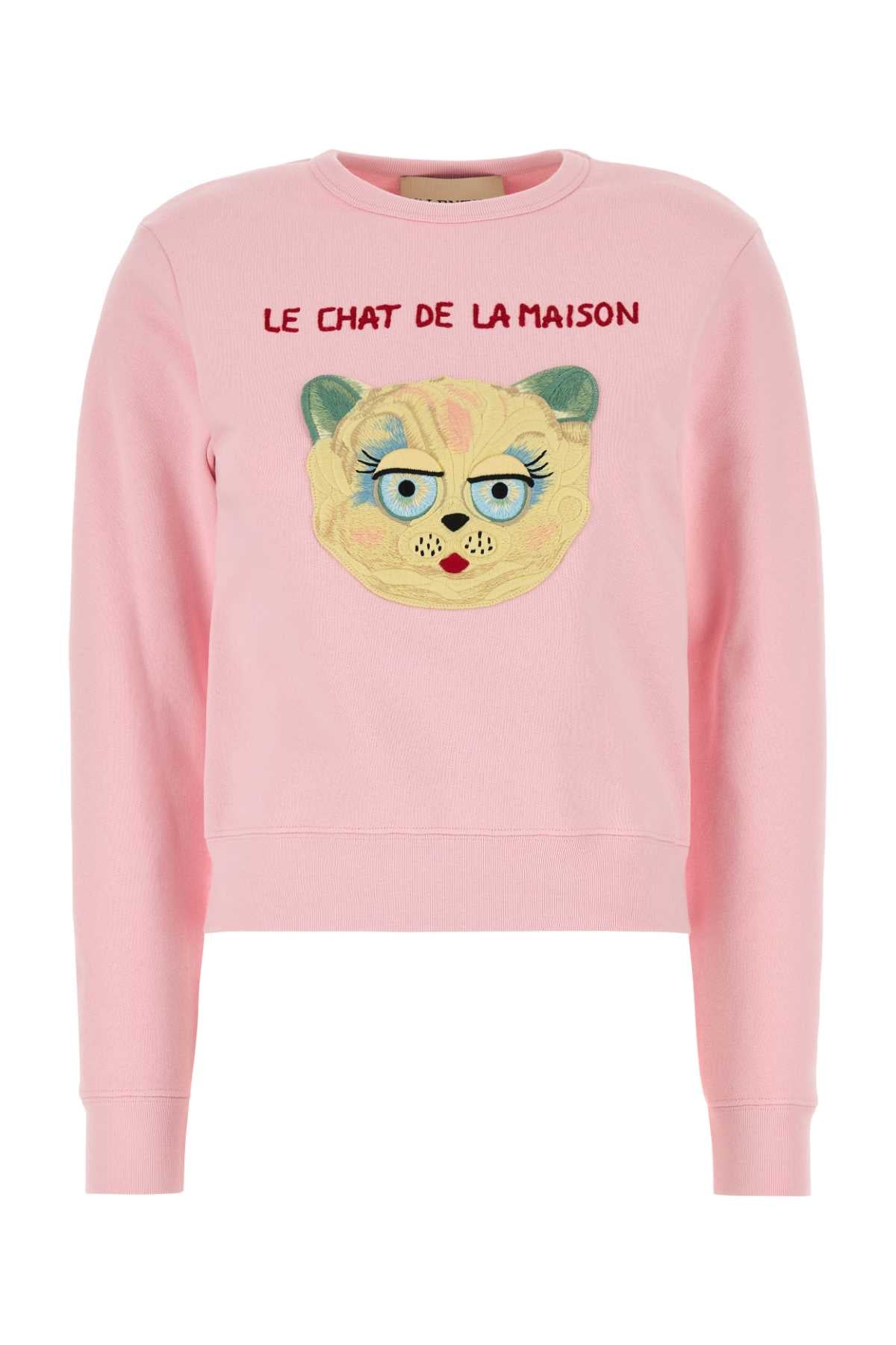 VALENTINO GARAVANI Women’s Cotton Sweatshirt with Embroidery