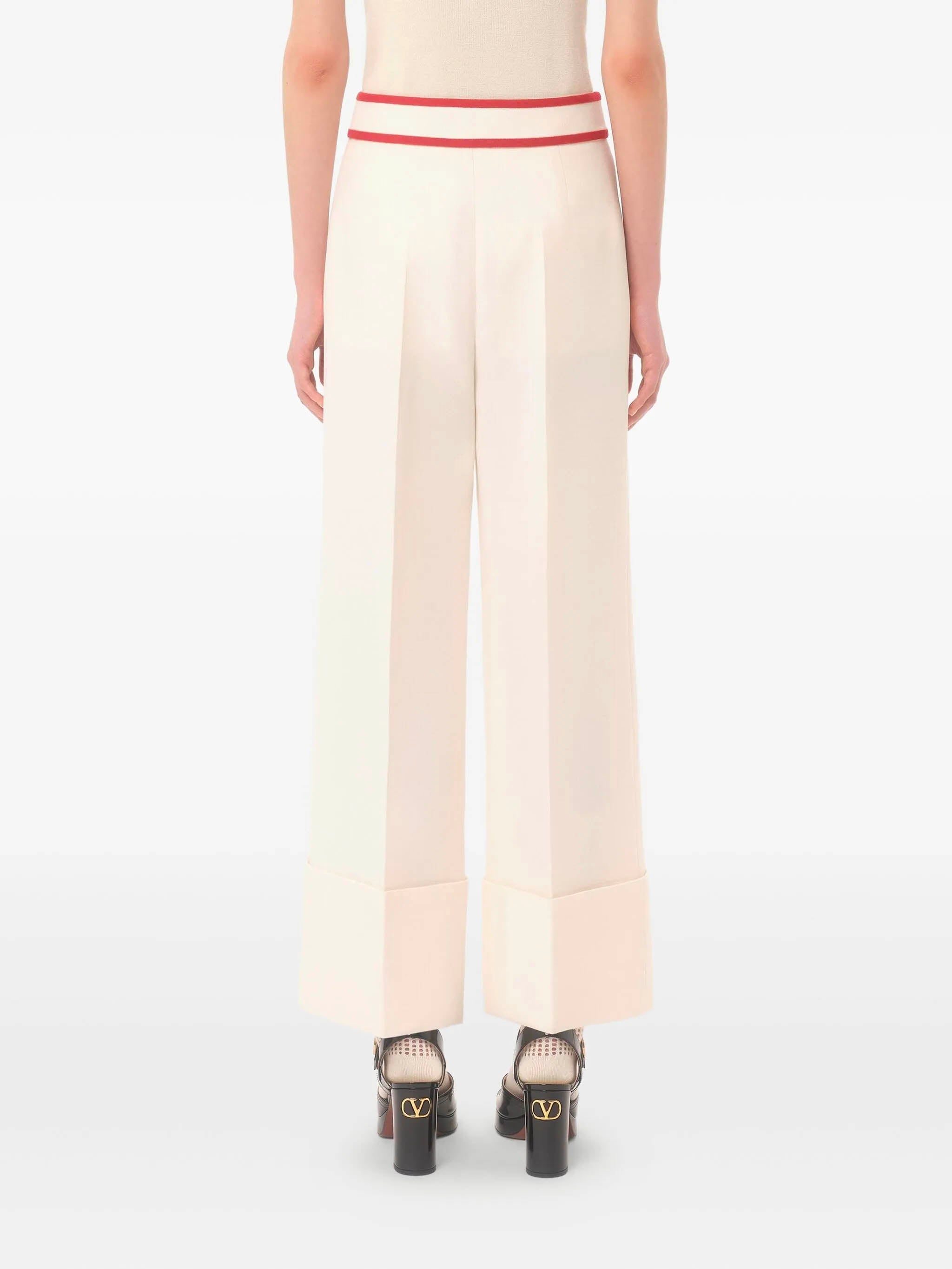 VALENTINO GARAVANI Trousers with V Gold - Size 40