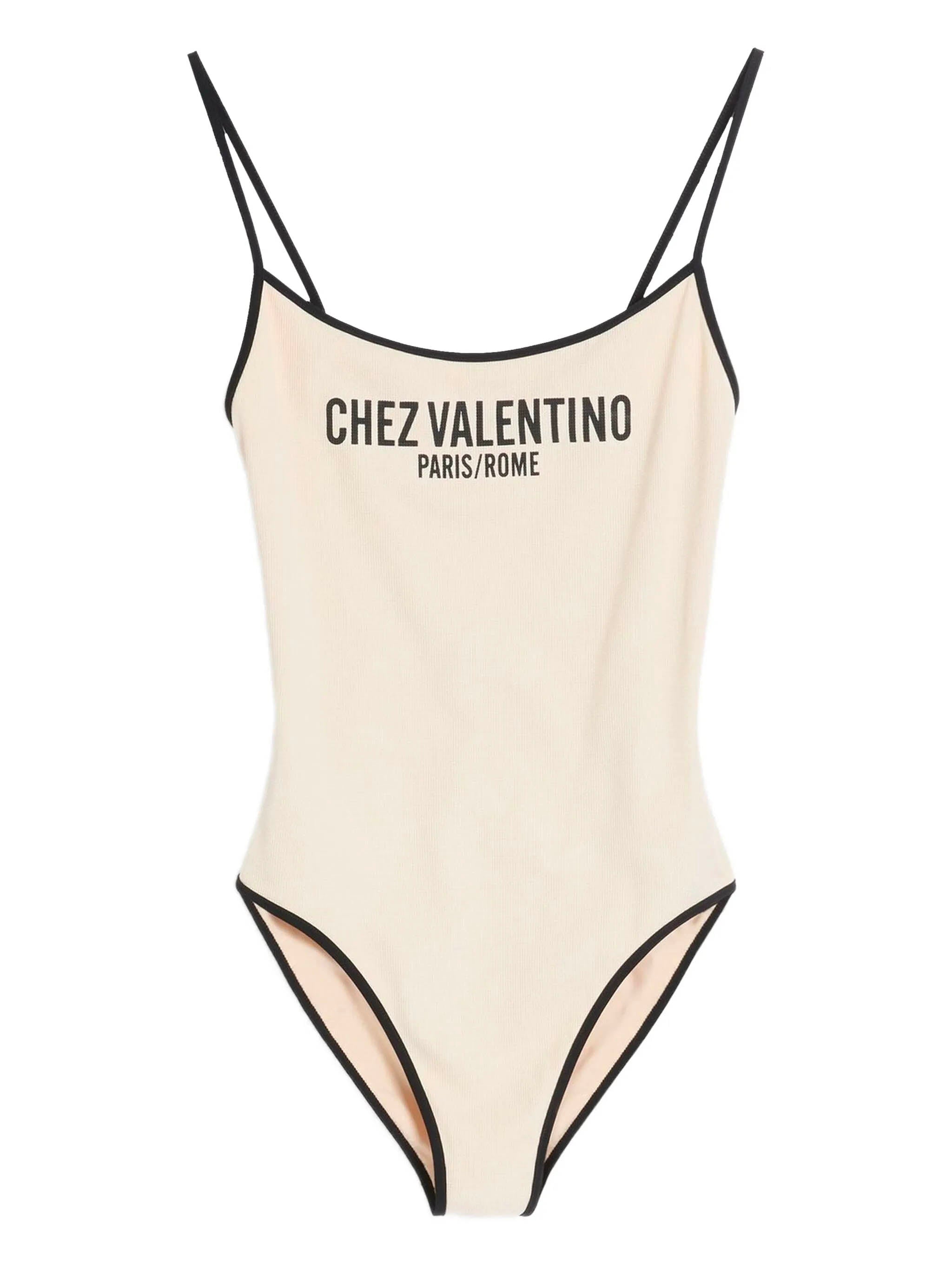 VALENTINO GARAVANI Chez Valentino One-Piece Swimsuit