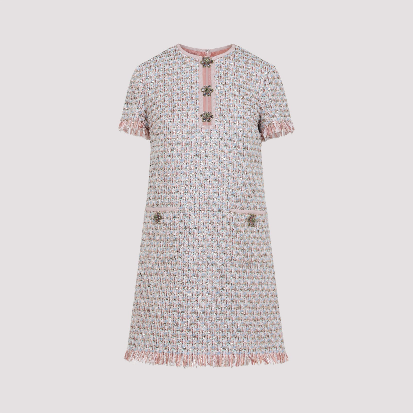 VALENTINO Embroidered Mini Dress