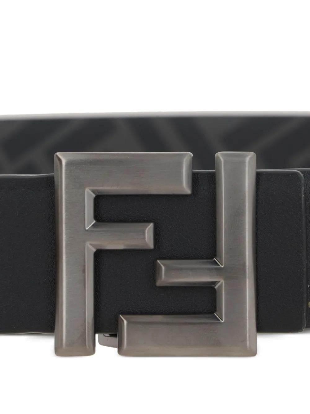 FENDI Reversible FF Motif Belt for Men