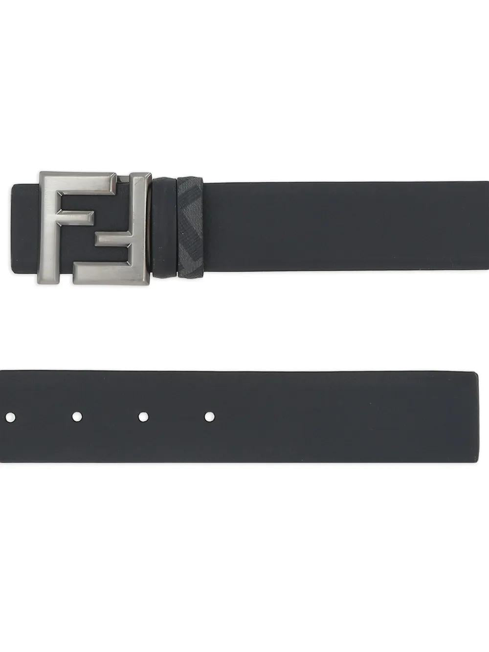 FENDI Reversible FF Motif Belt for Men