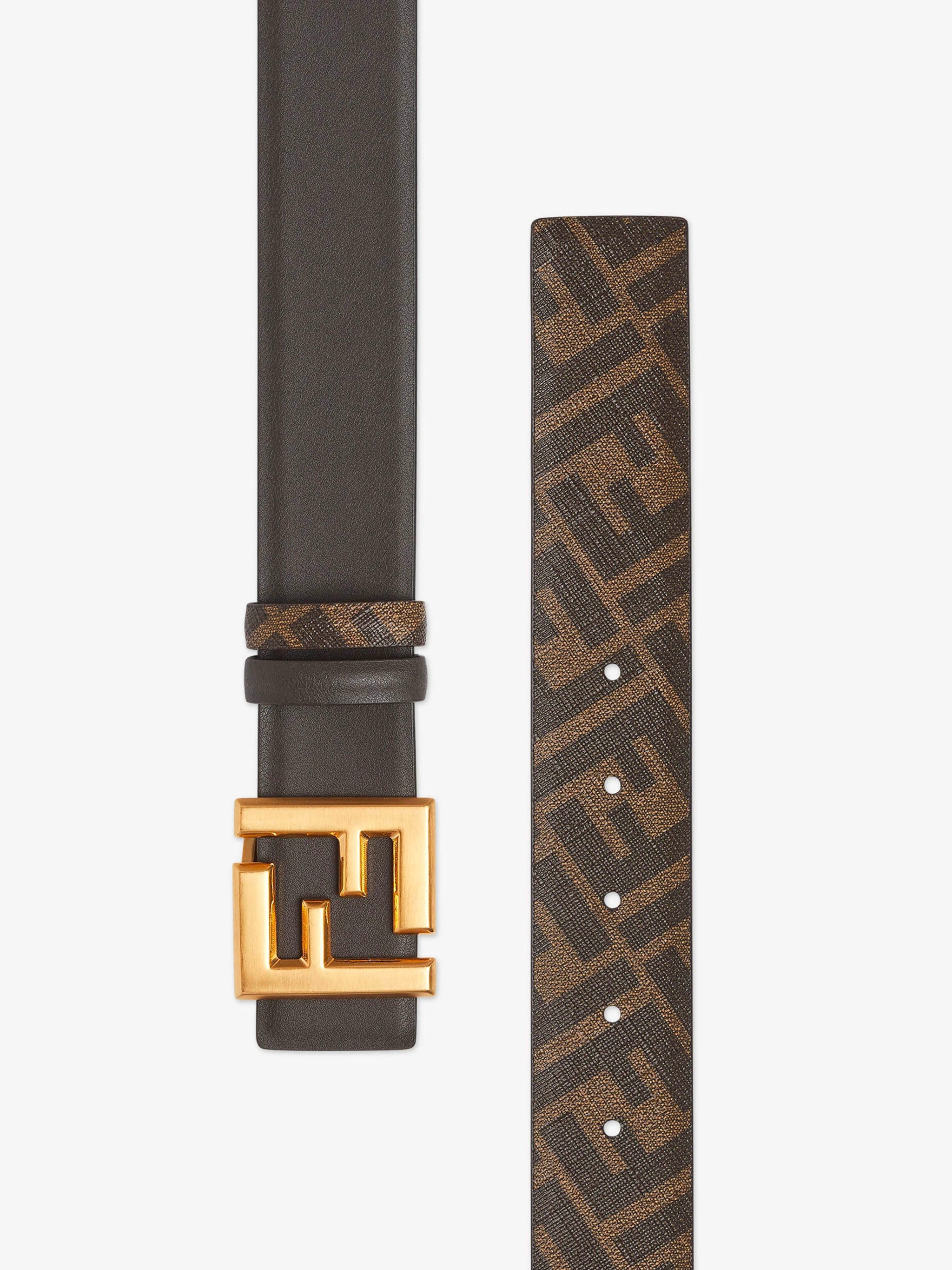 FENDI Reversible 3.5 CM Squared Belt
