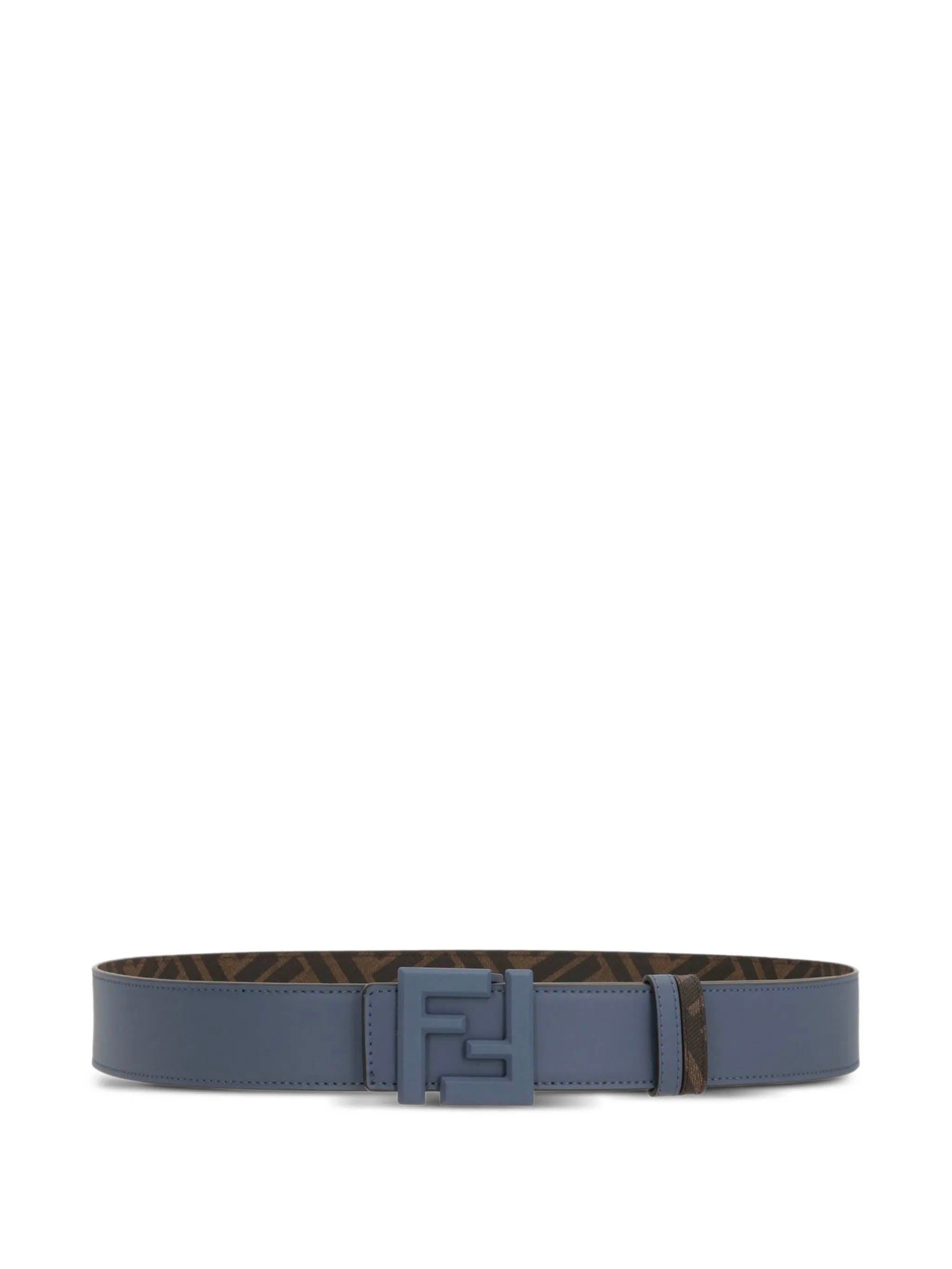 FENDI Squared FF Reversible Belt for Men