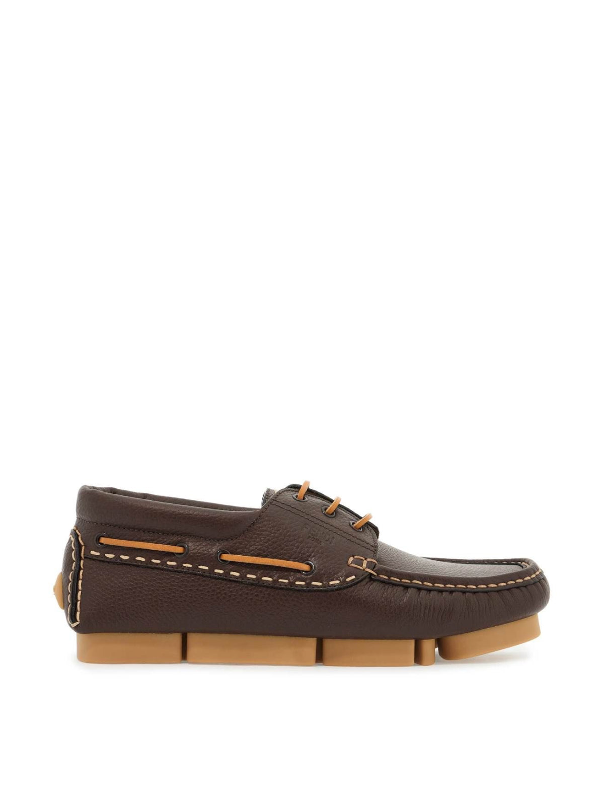 FENDI Deck Logo Lace-Up Shoes for Men
