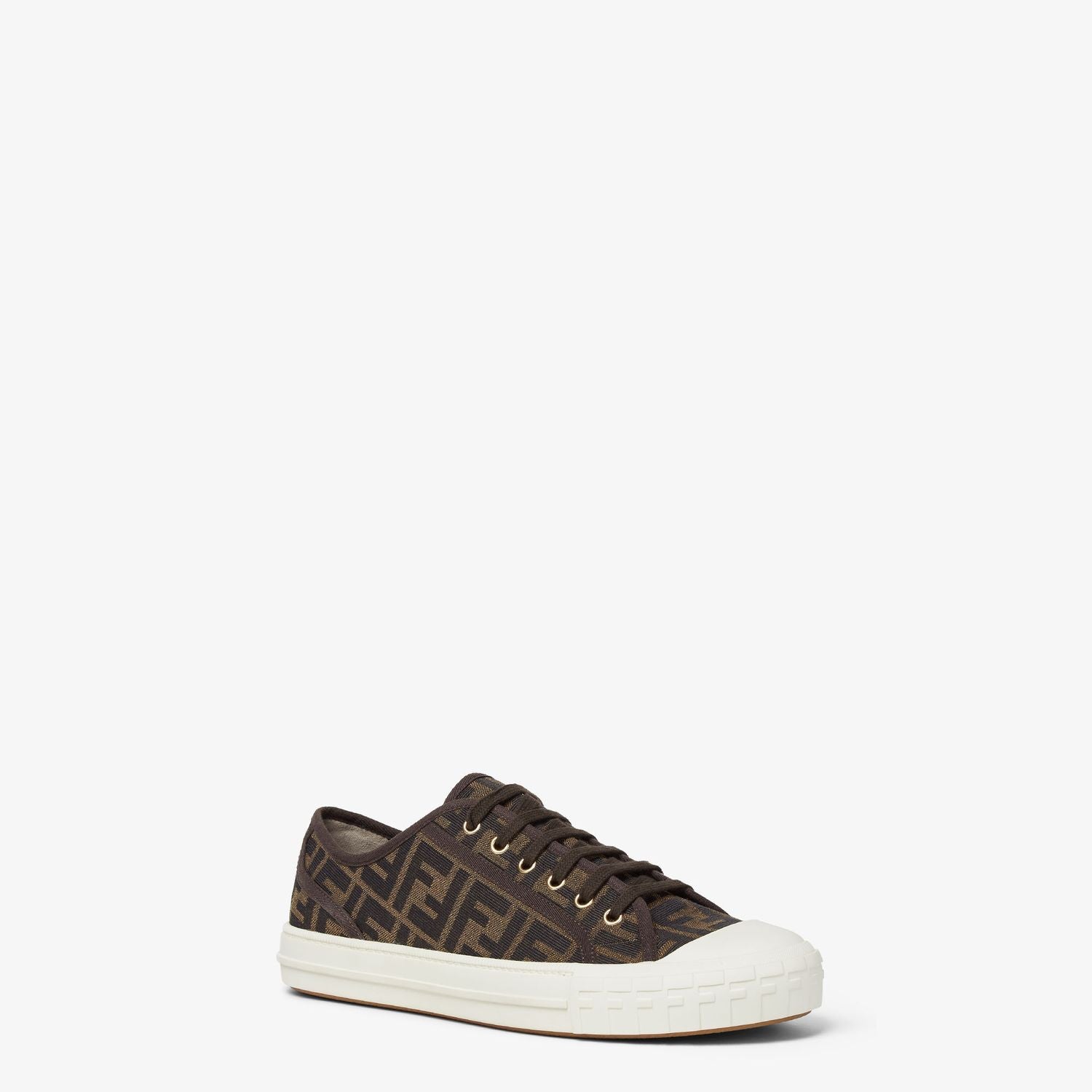 FENDI Men's Premium Leather Sneakers