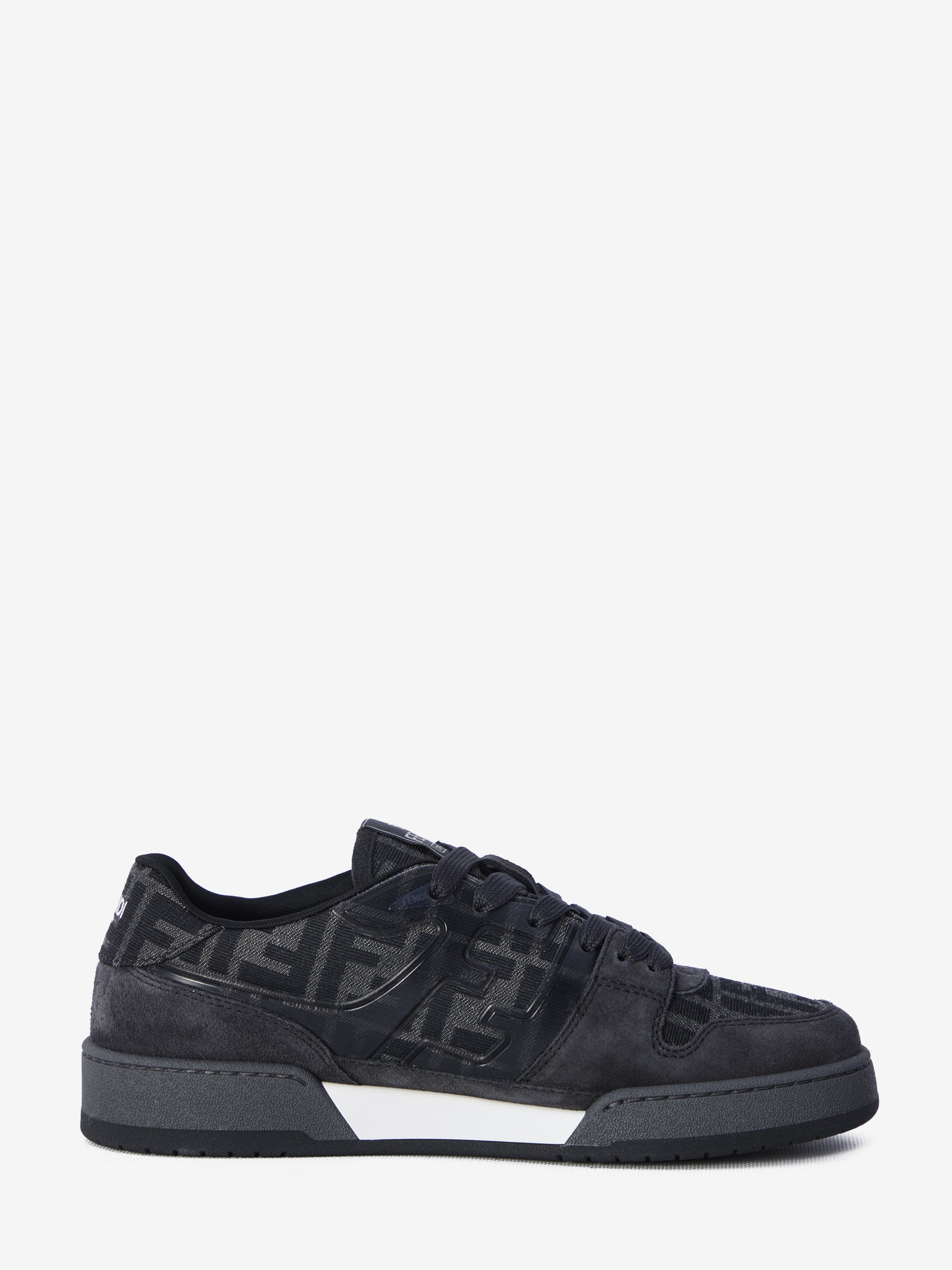 FENDI Embroidered Match Sneakers for Men