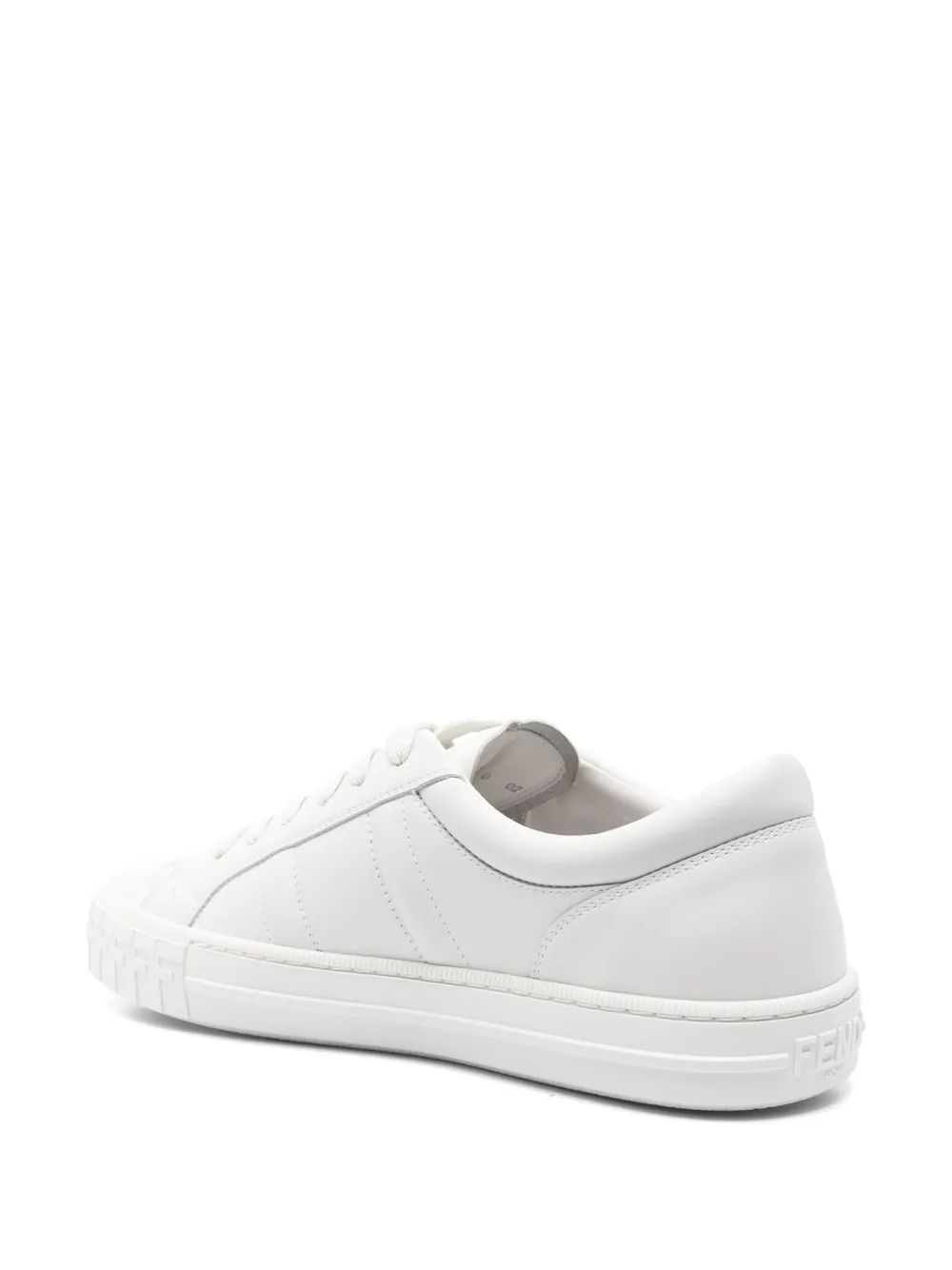 FENDI Men's Leather Domino Sneaker