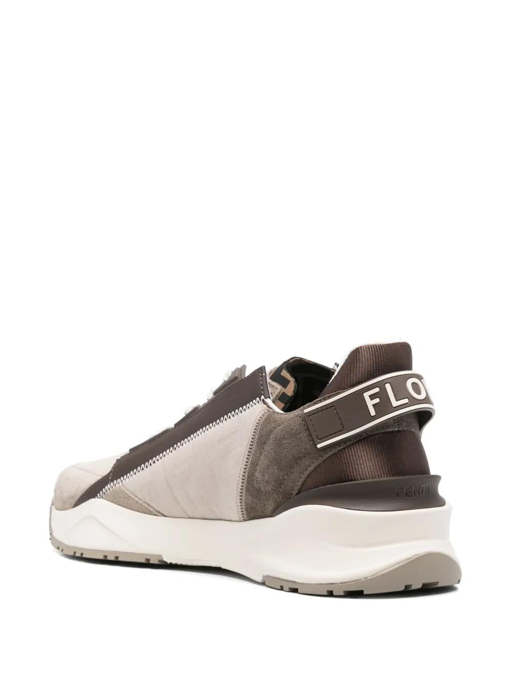 FENDI Low Top Nubuck Sneakers