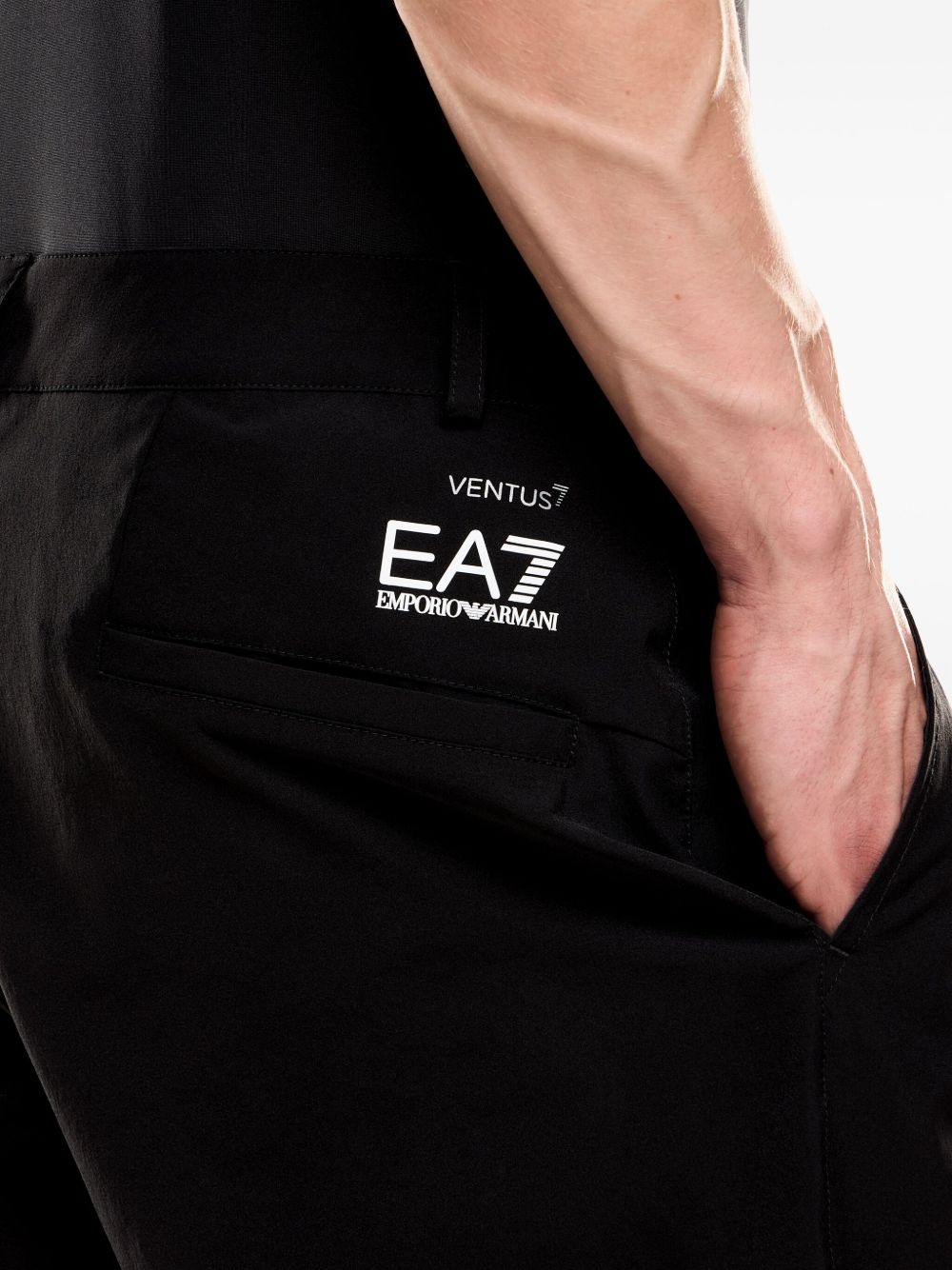 EA7 Men's Flat Front Shorts