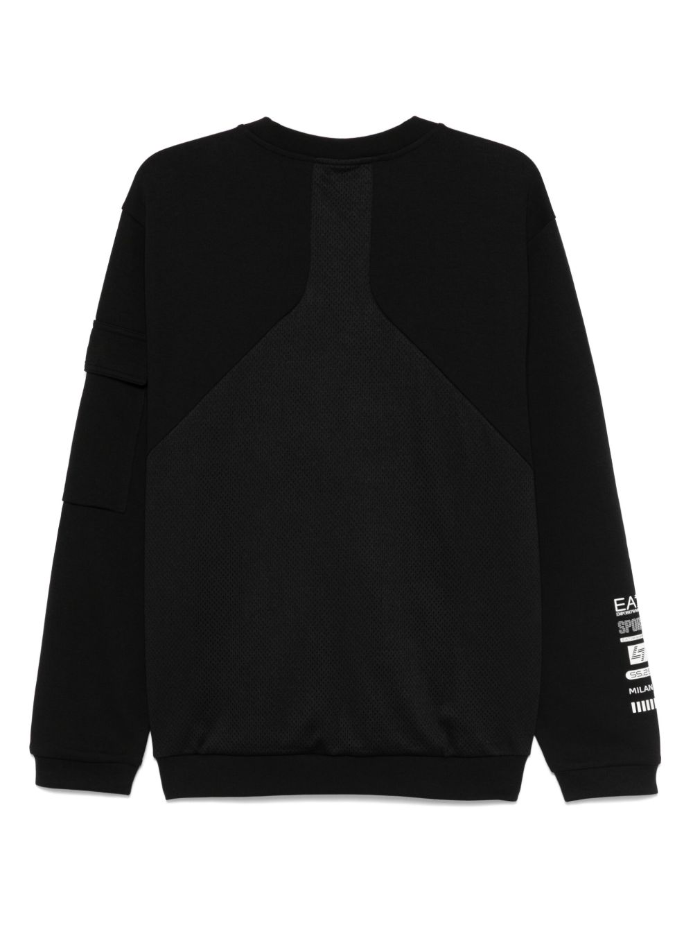 EA7 Classic Cotton Crewneck Sweatshirt for Men