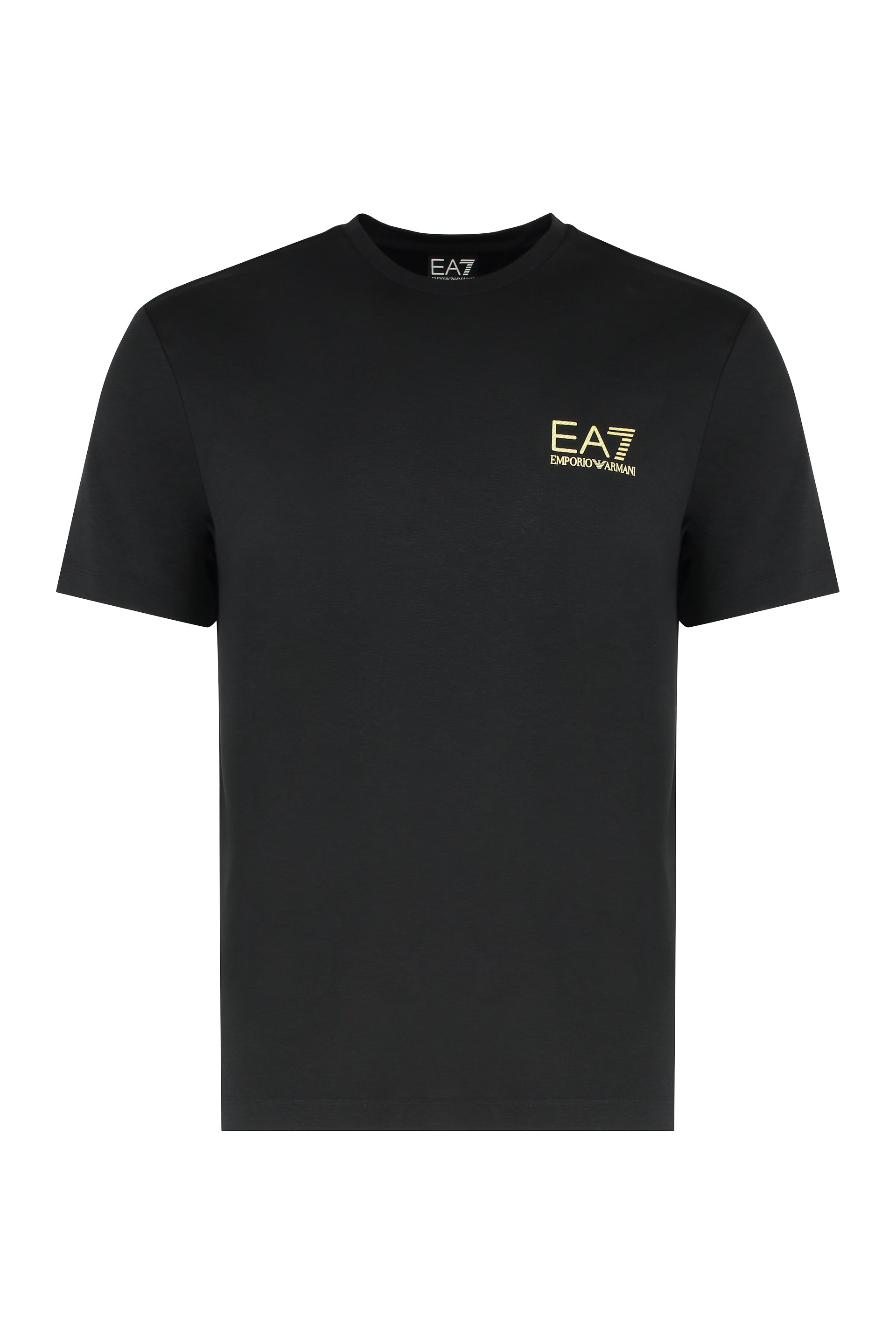 EA7 Logo Print T-Shirt - FW25 Collection